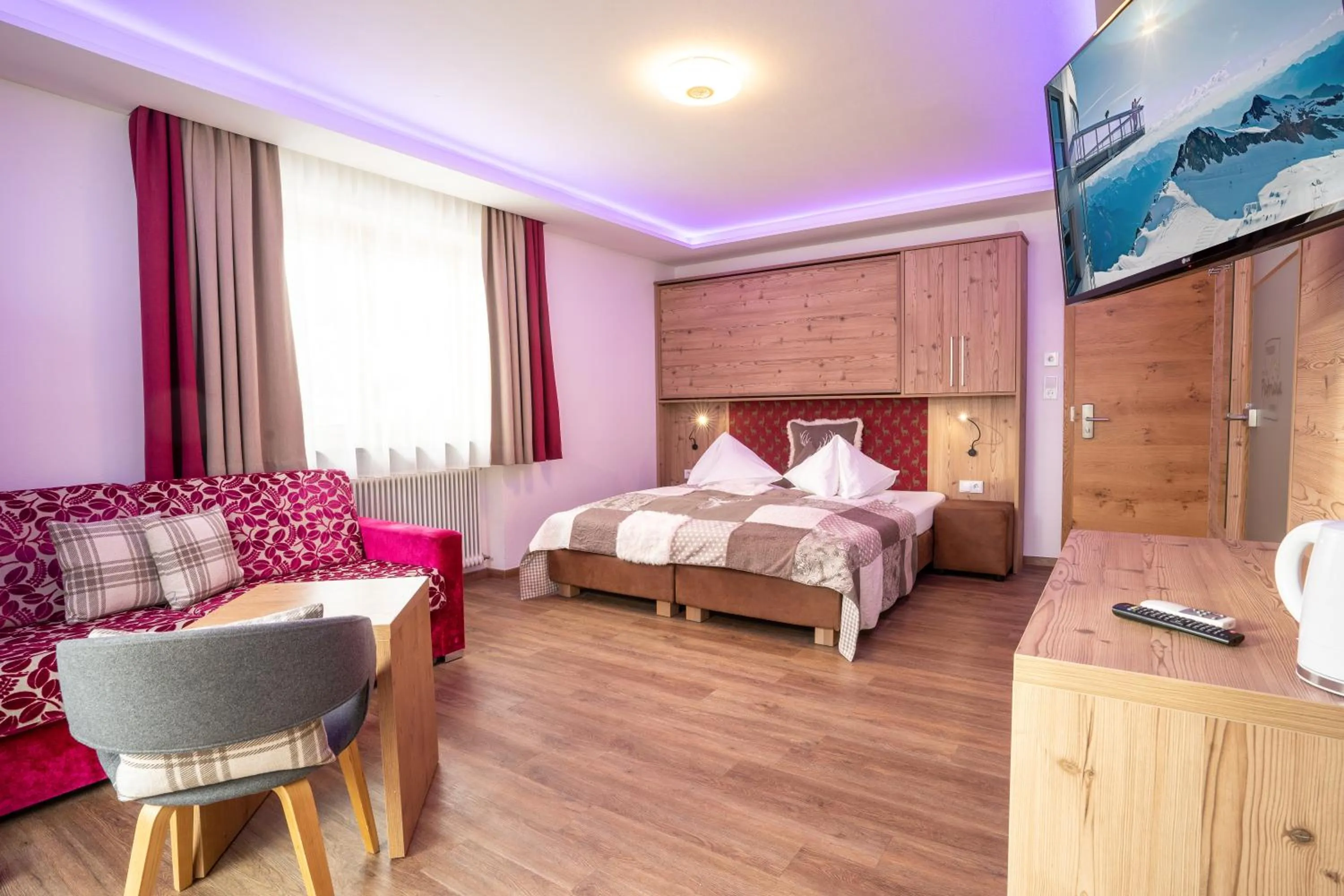 Photo of the whole room, Bed in Pension Patricia