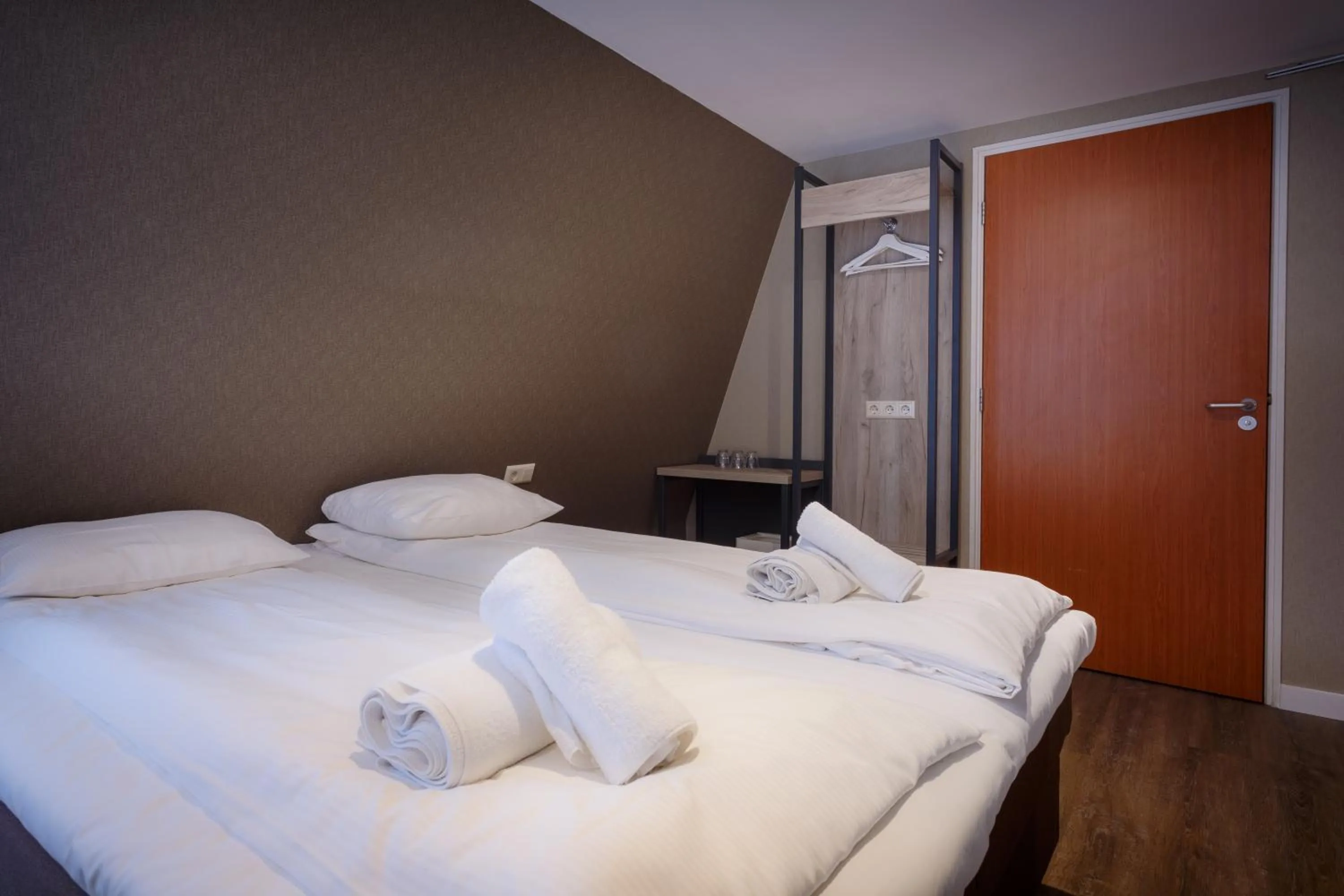 Bed in Amsterdam Downtown Hotel