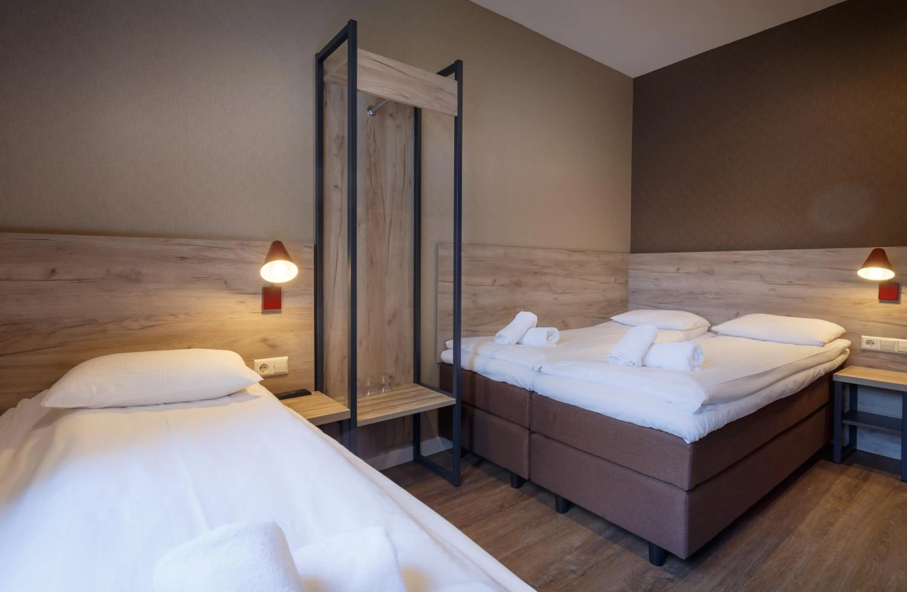 Bed in Amsterdam Downtown Hotel