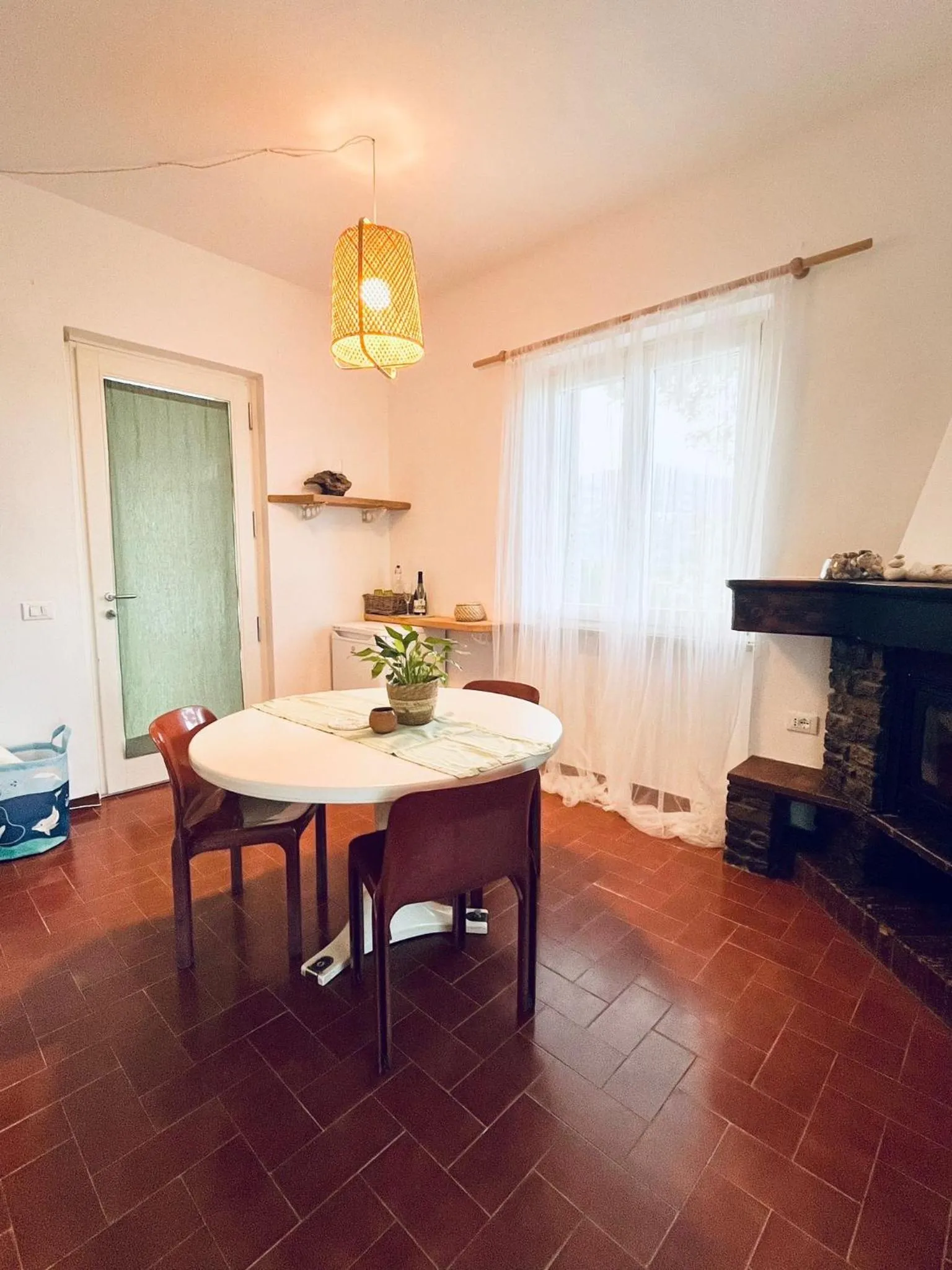 Living room in La Collina sul Mare