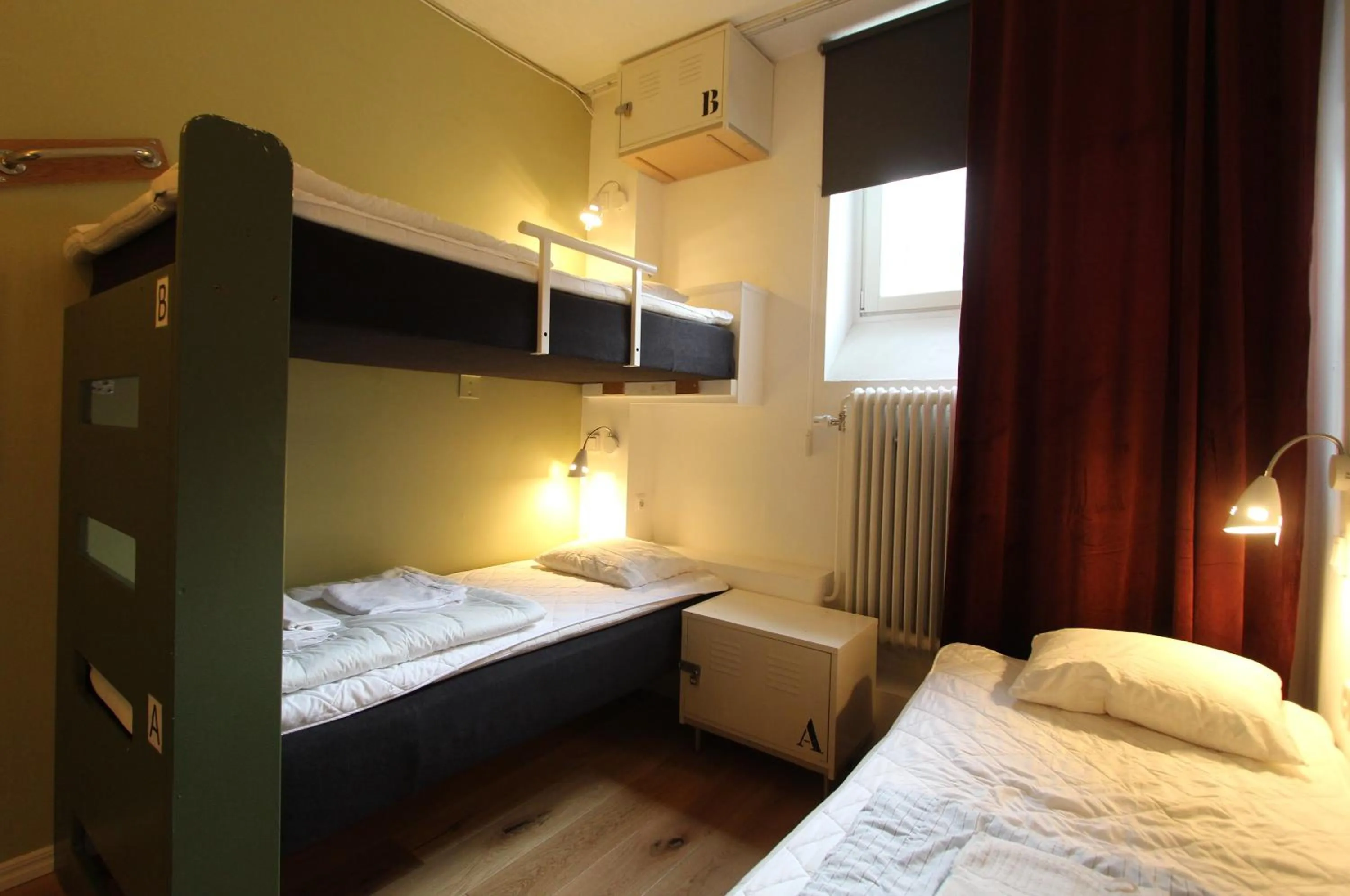 Bedroom, Bed in Skanstulls Boutique Hostel