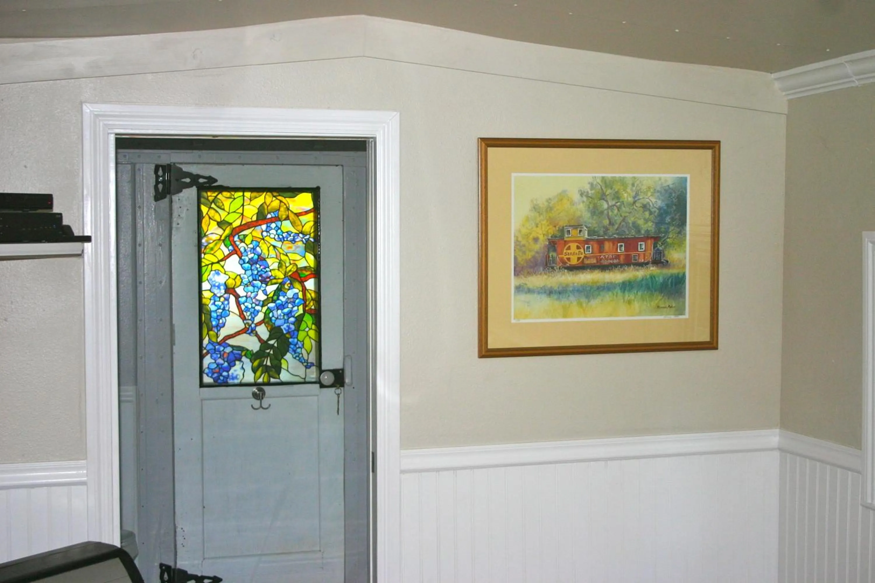 Bathroom in Little Red Caboose