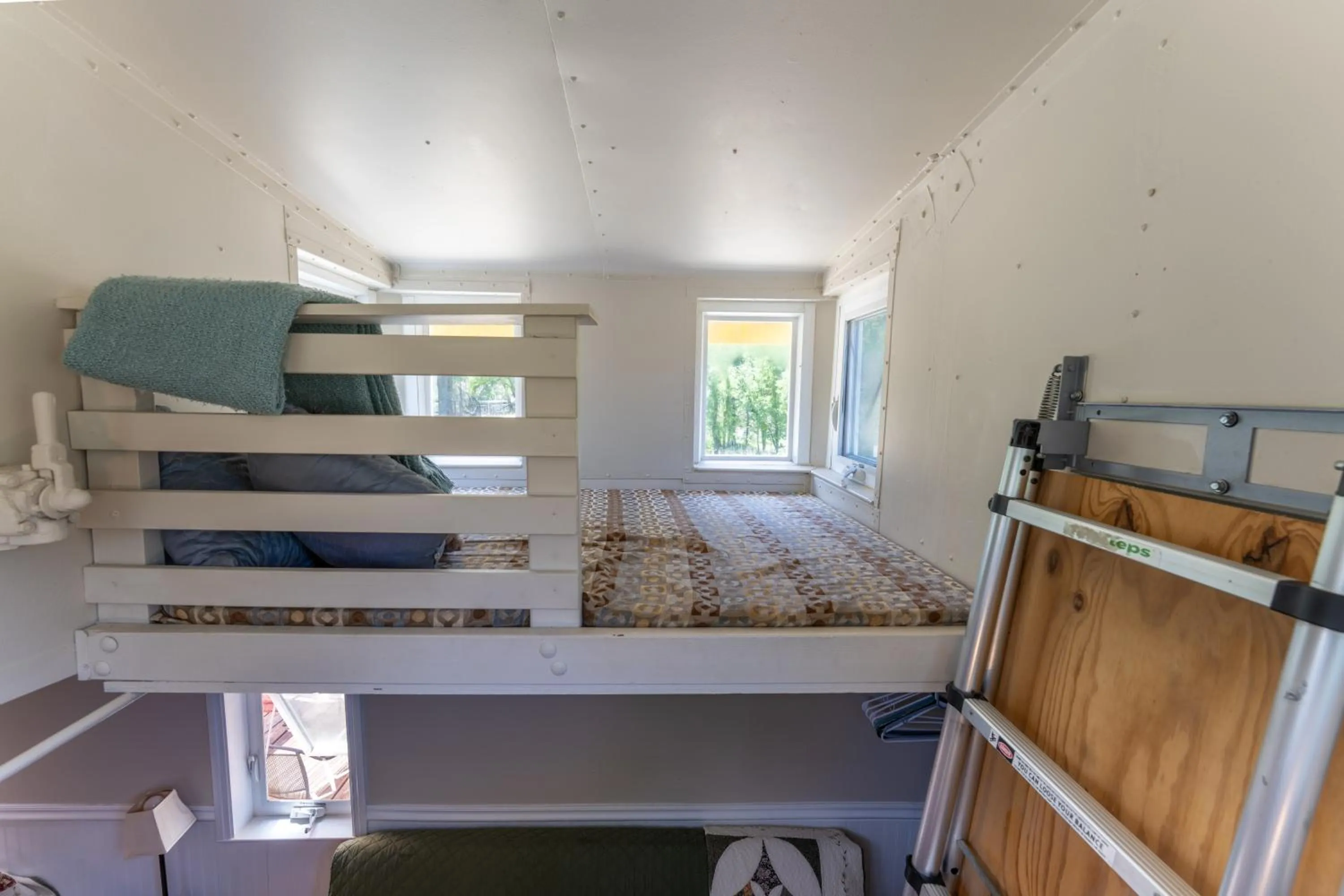 Property building, Bed in Little Red Caboose