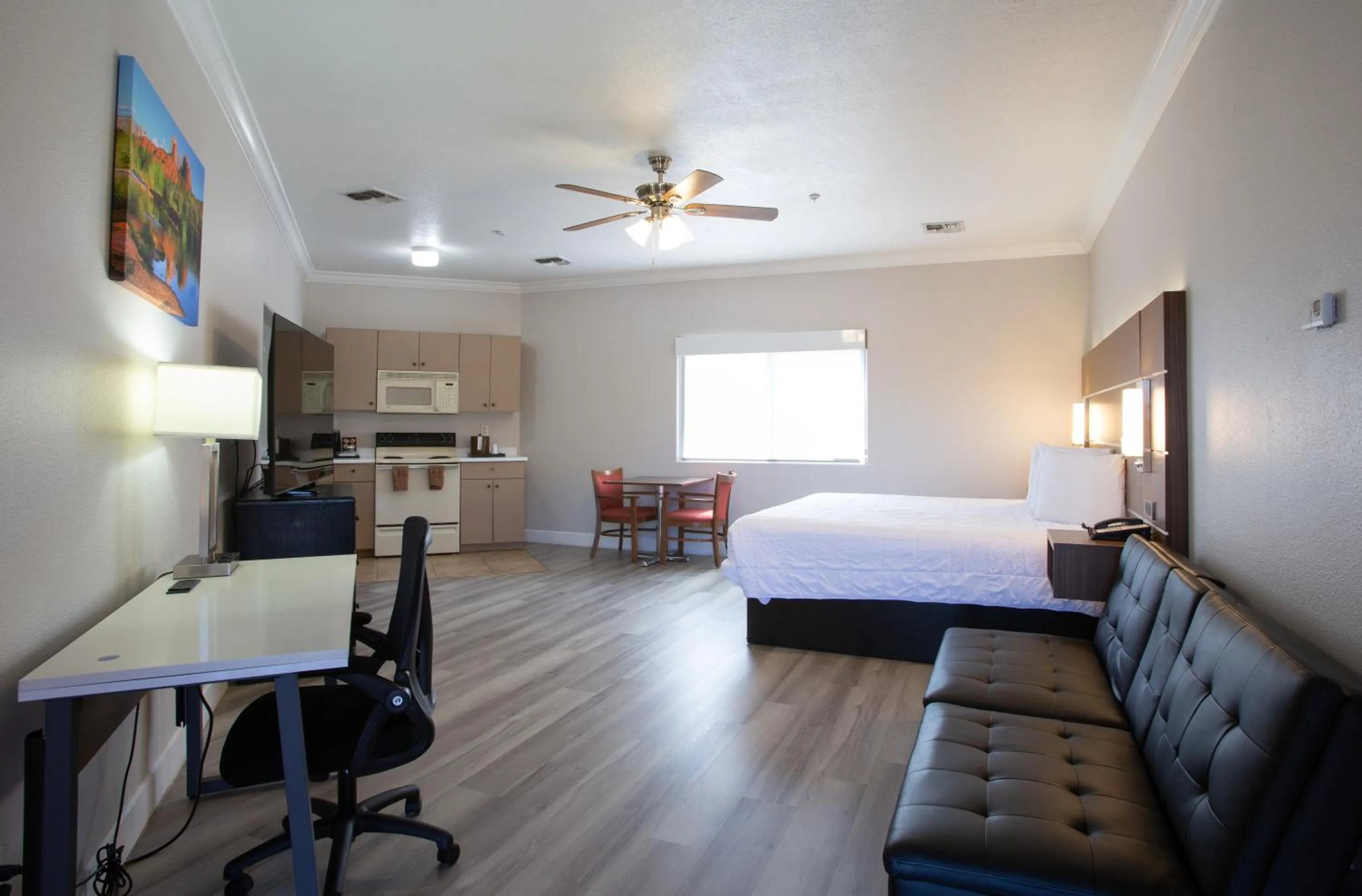 Bed in Wildflower Inn at Bell Rock