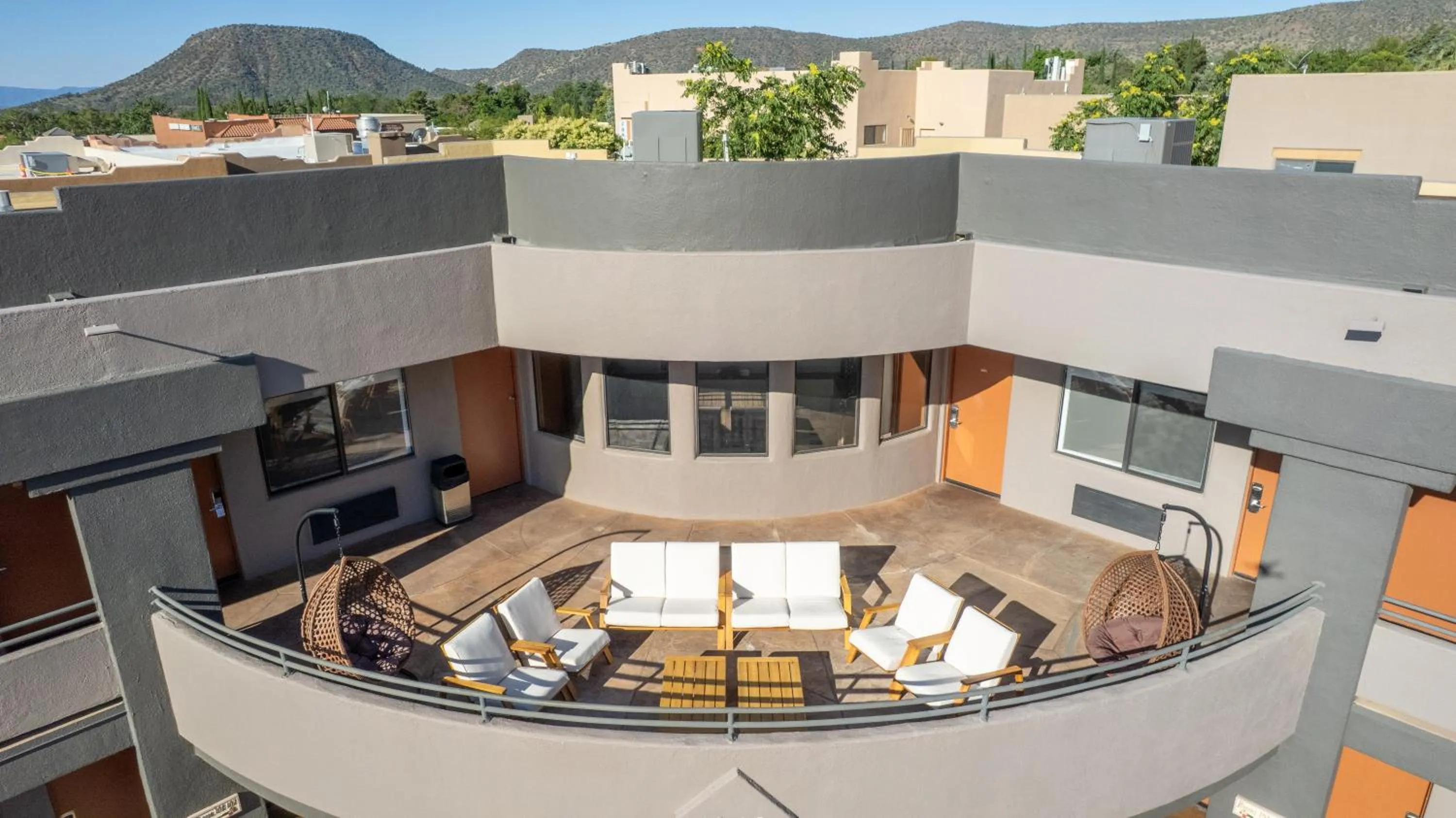 Balcony/Terrace in Wildflower Inn at Bell Rock