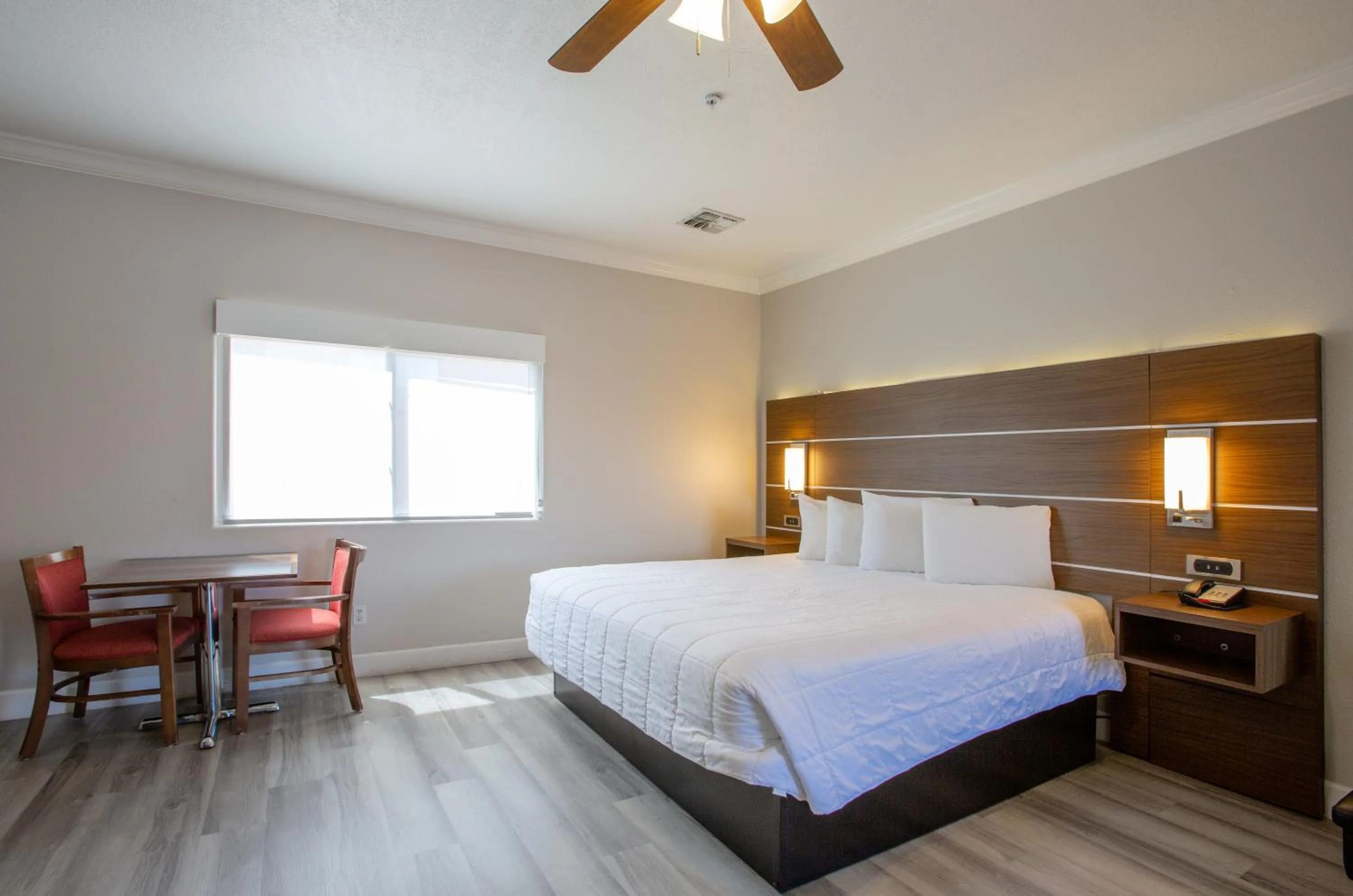 Bed in Wildflower Inn at Bell Rock