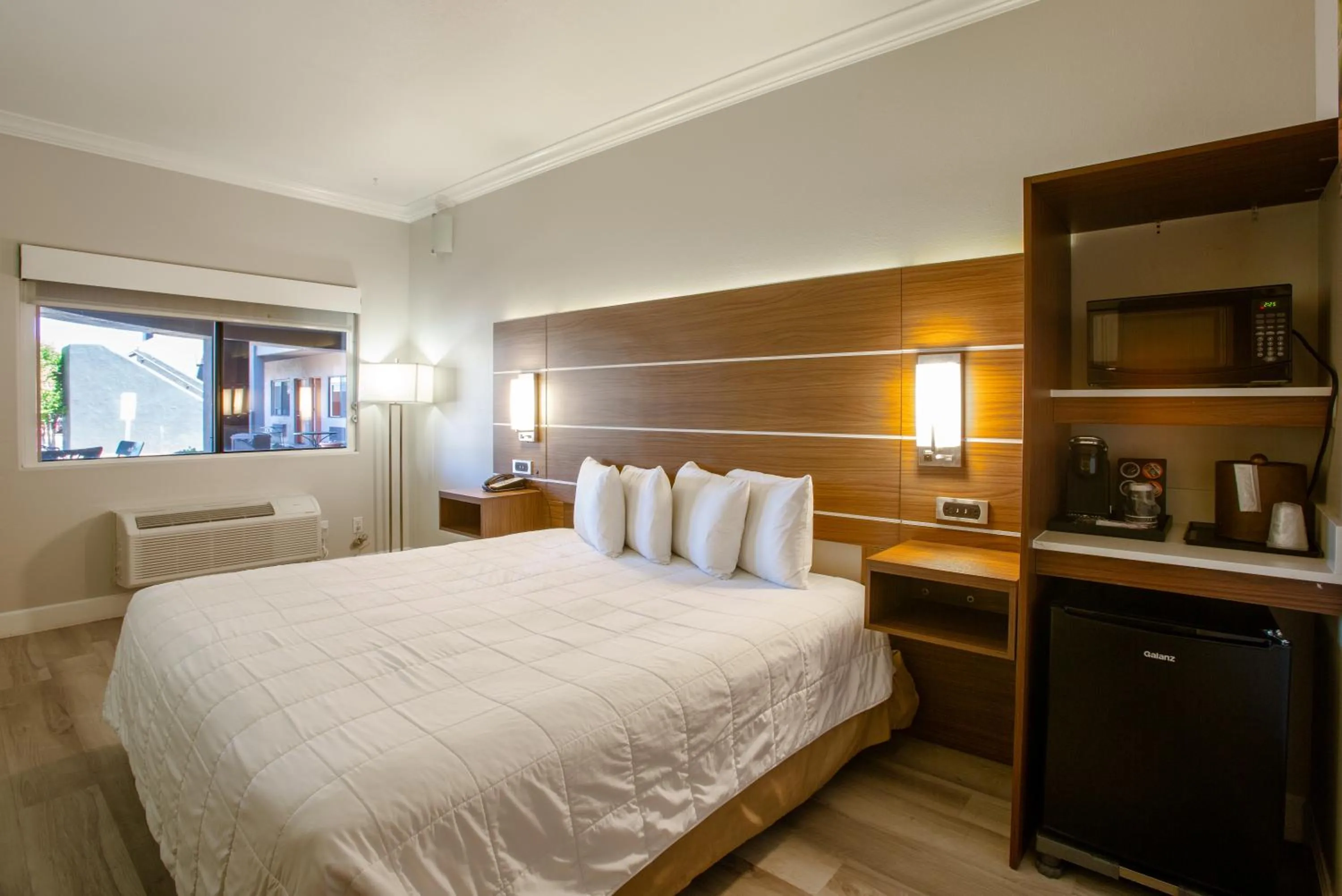 Bed in Wildflower Inn at Bell Rock