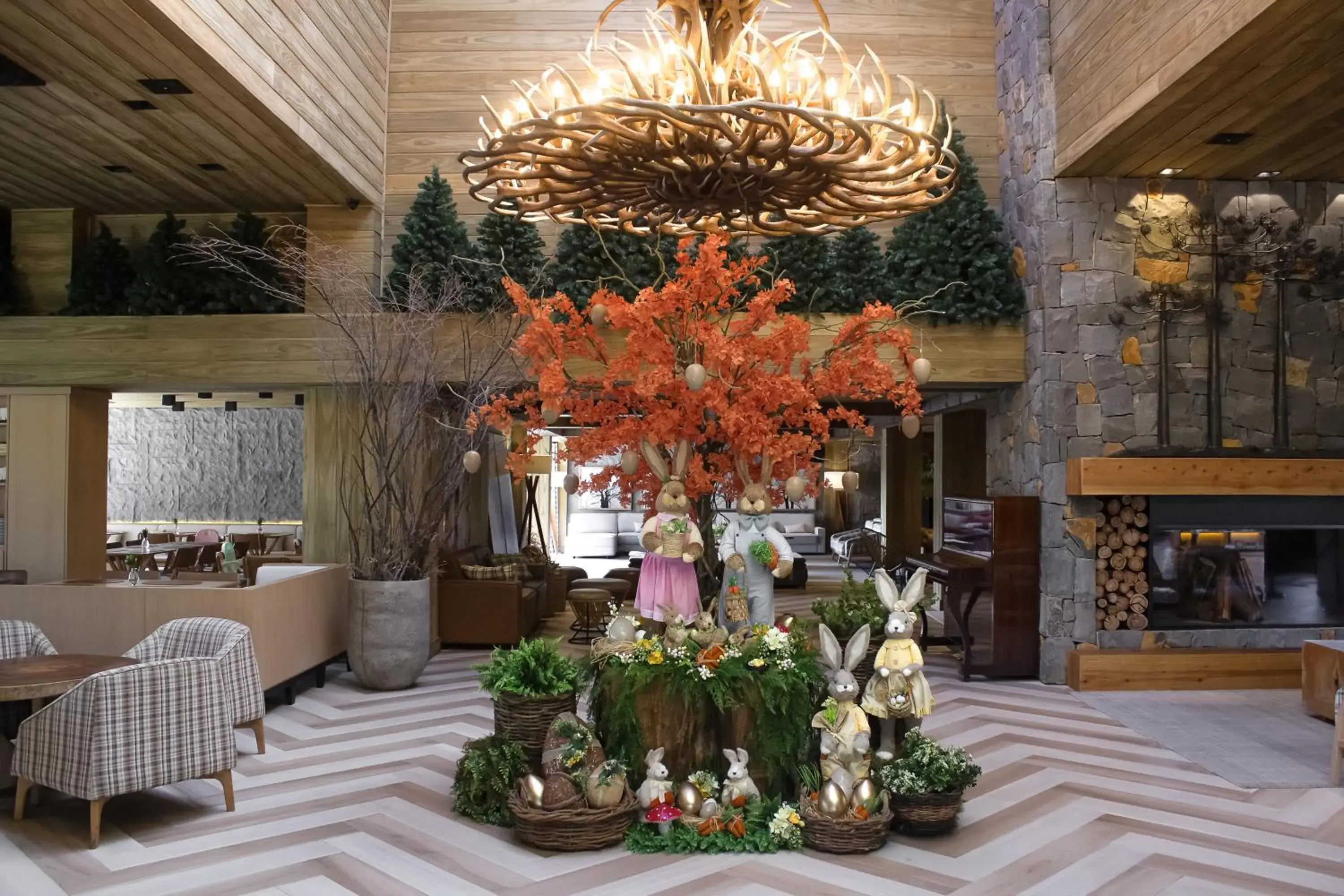 Living room in Hotel Alpestre Living room in Hotel Alpestre