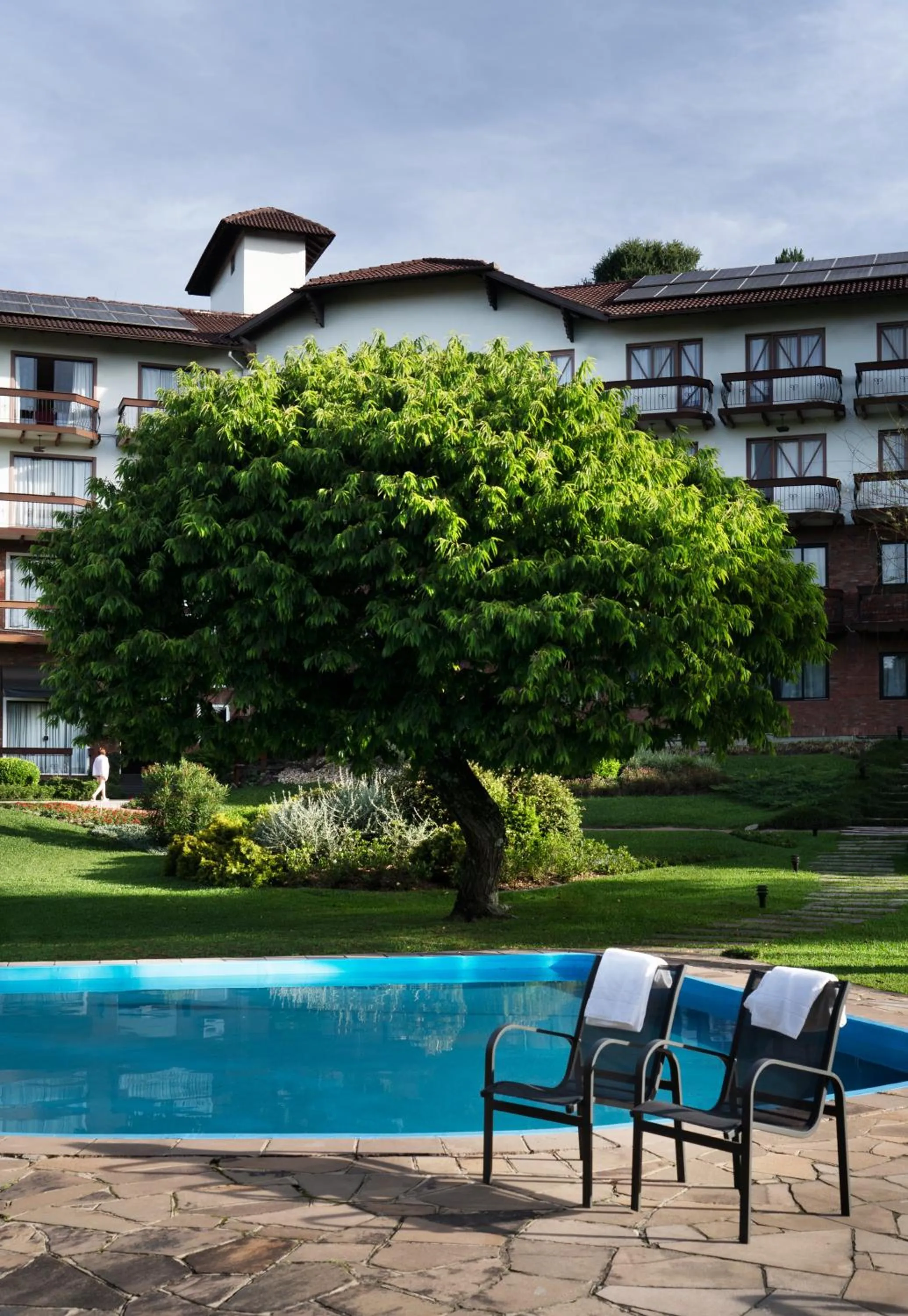 Swimming pool in Hotel Alpestre