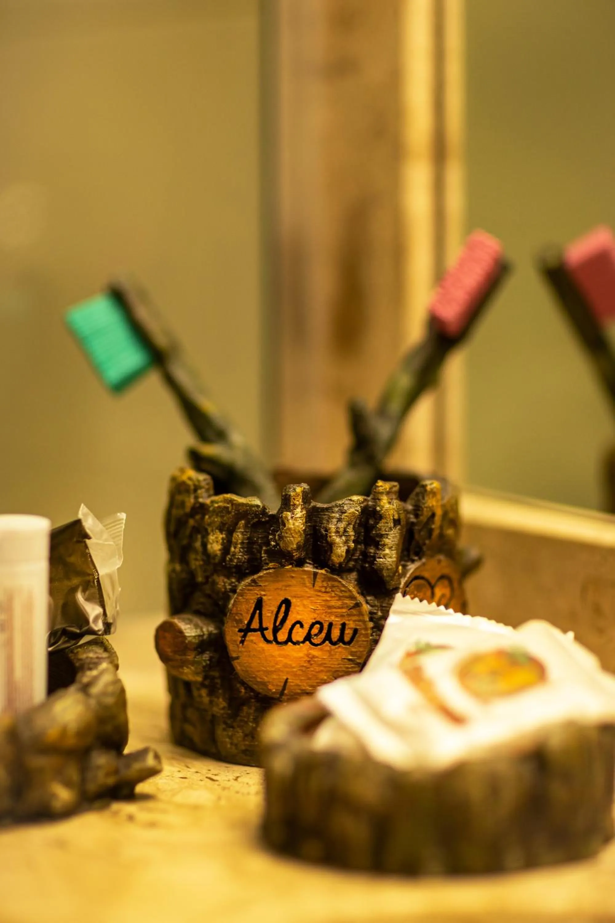 Bathroom in Hotel Alpestre