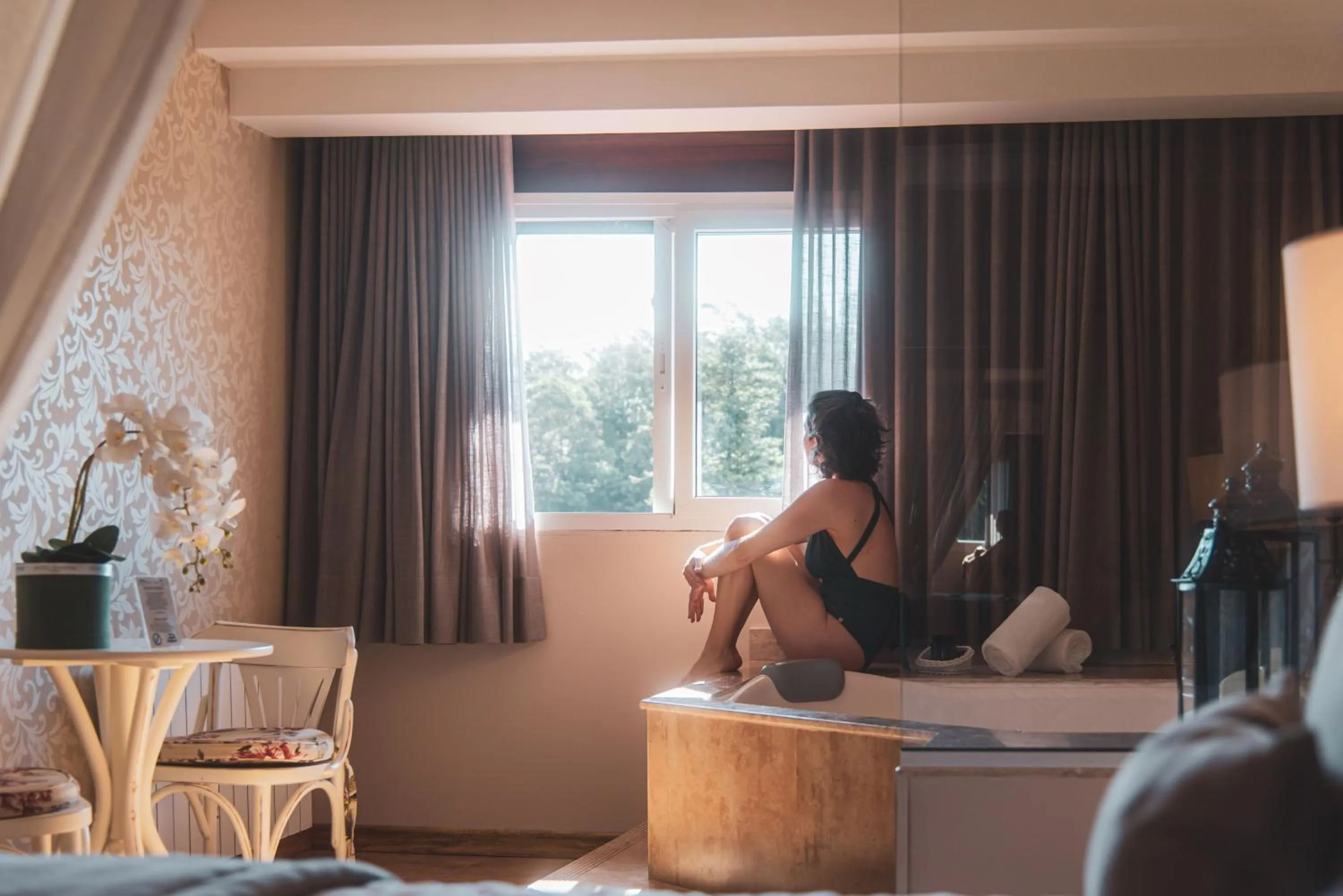 Bedroom in Hotel Alpestre