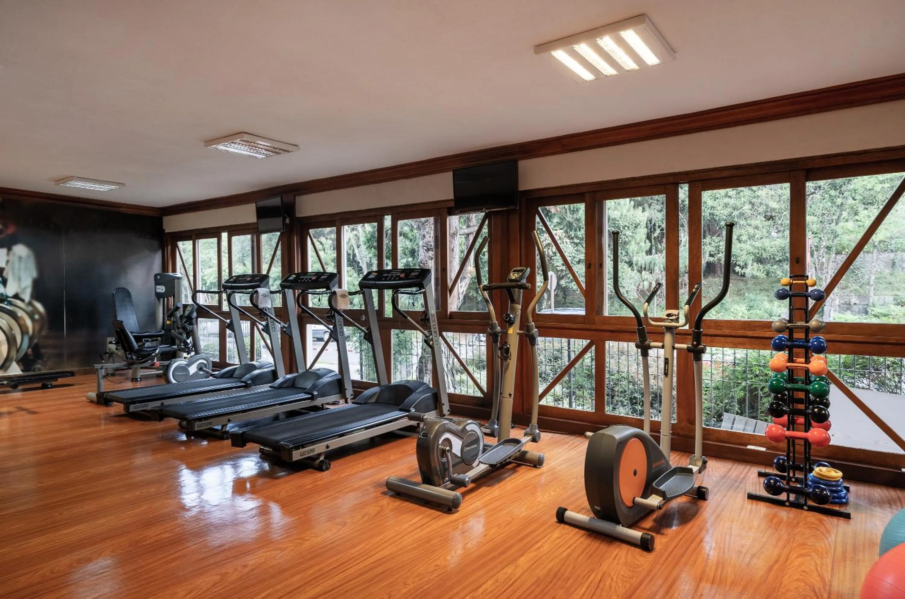Fitness centre/facilities in Hotel Alpestre