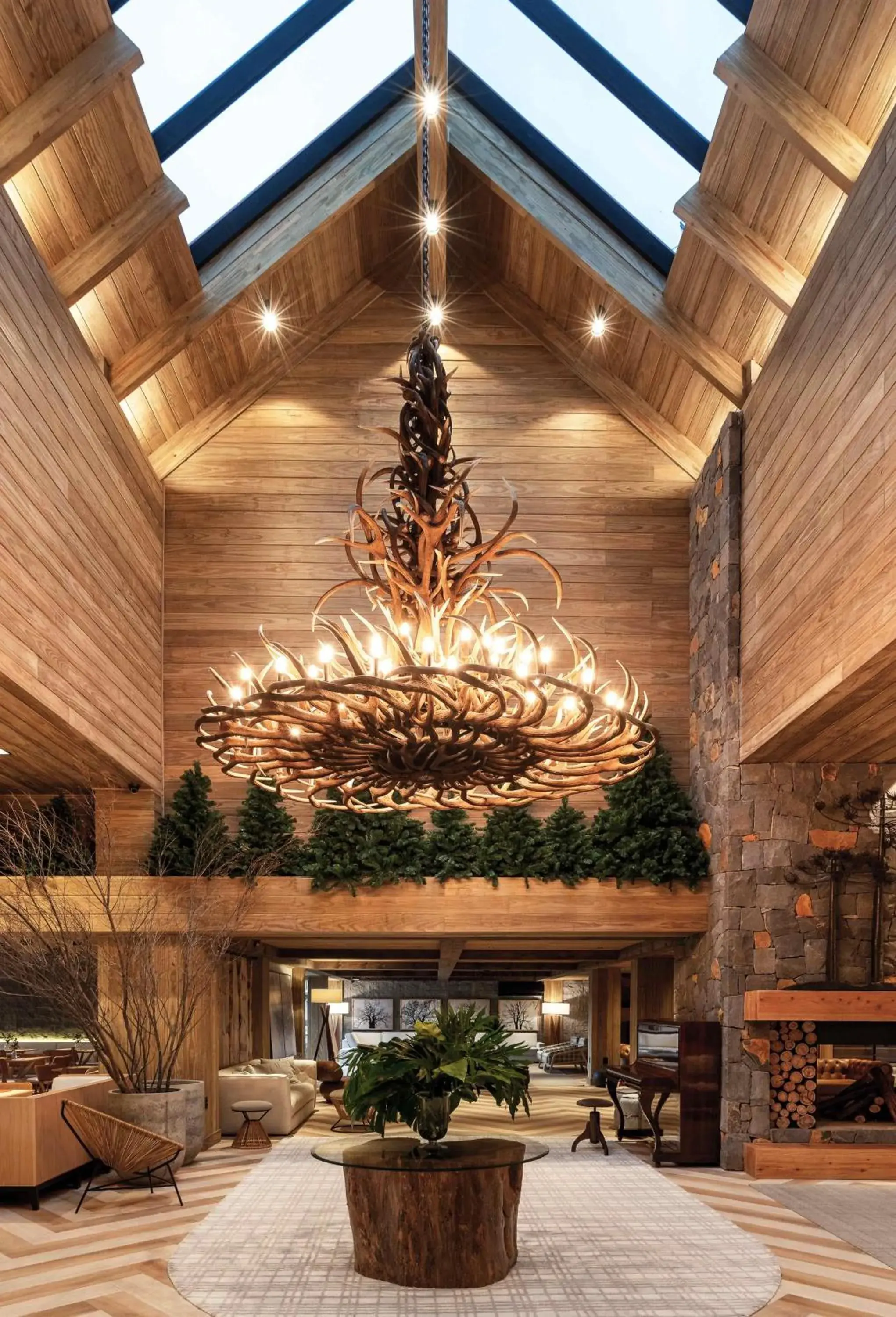 Living room in Hotel Alpestre Living room in Hotel Alpestre