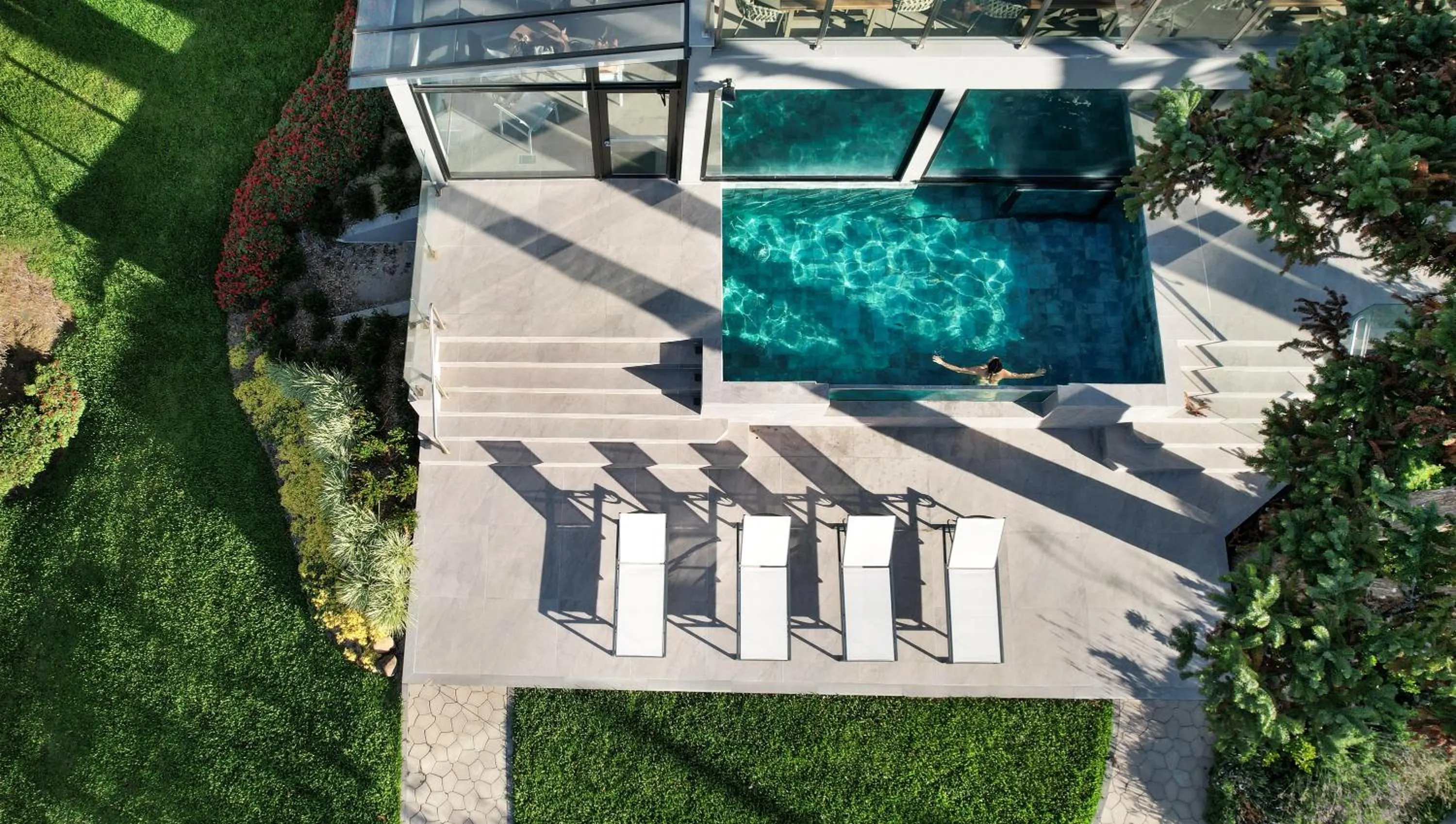 Swimming pool in Hotel Alpestre