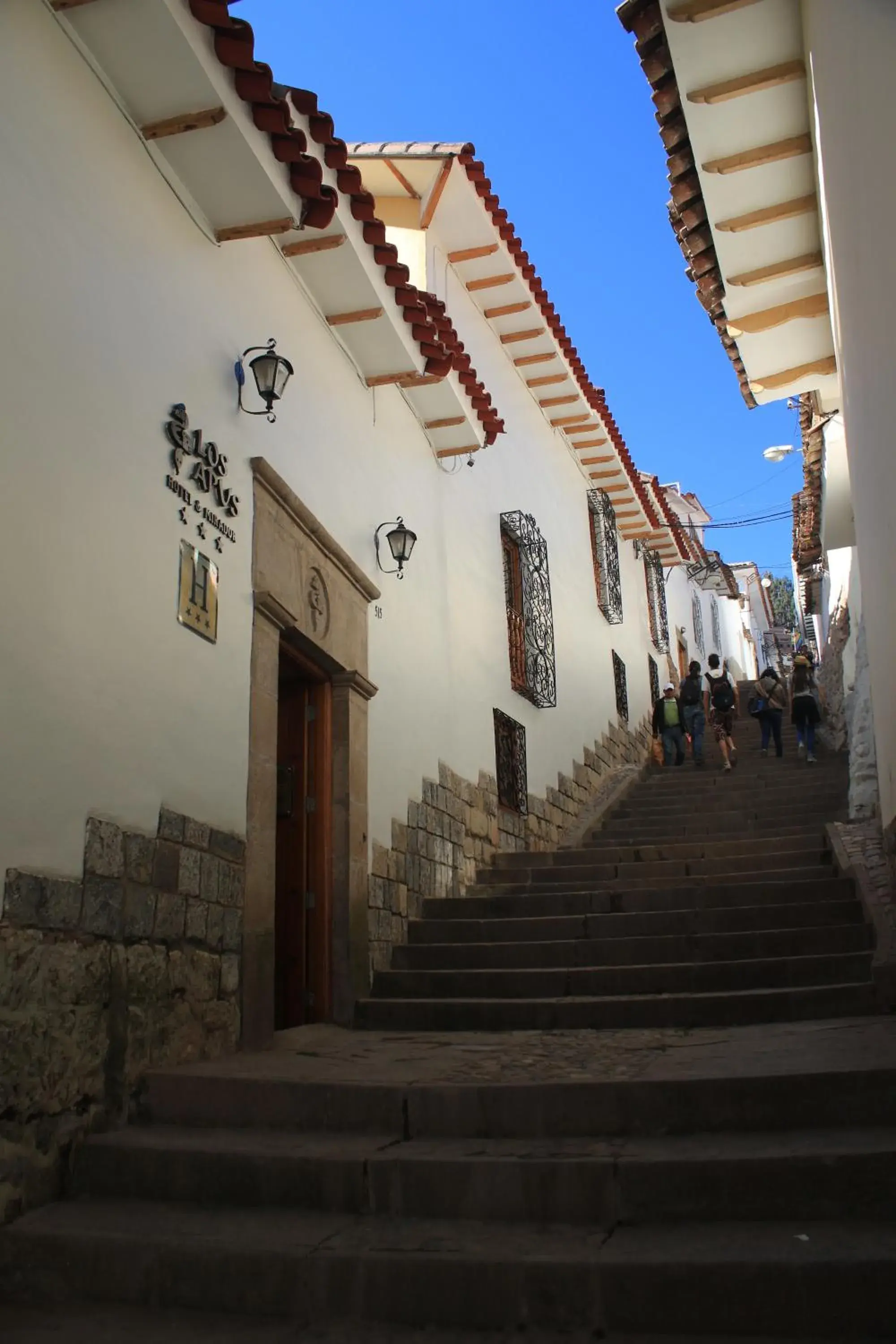 Property building in Hotel & Mirador Los Apus Property building in Hotel & Mirador Los Apus