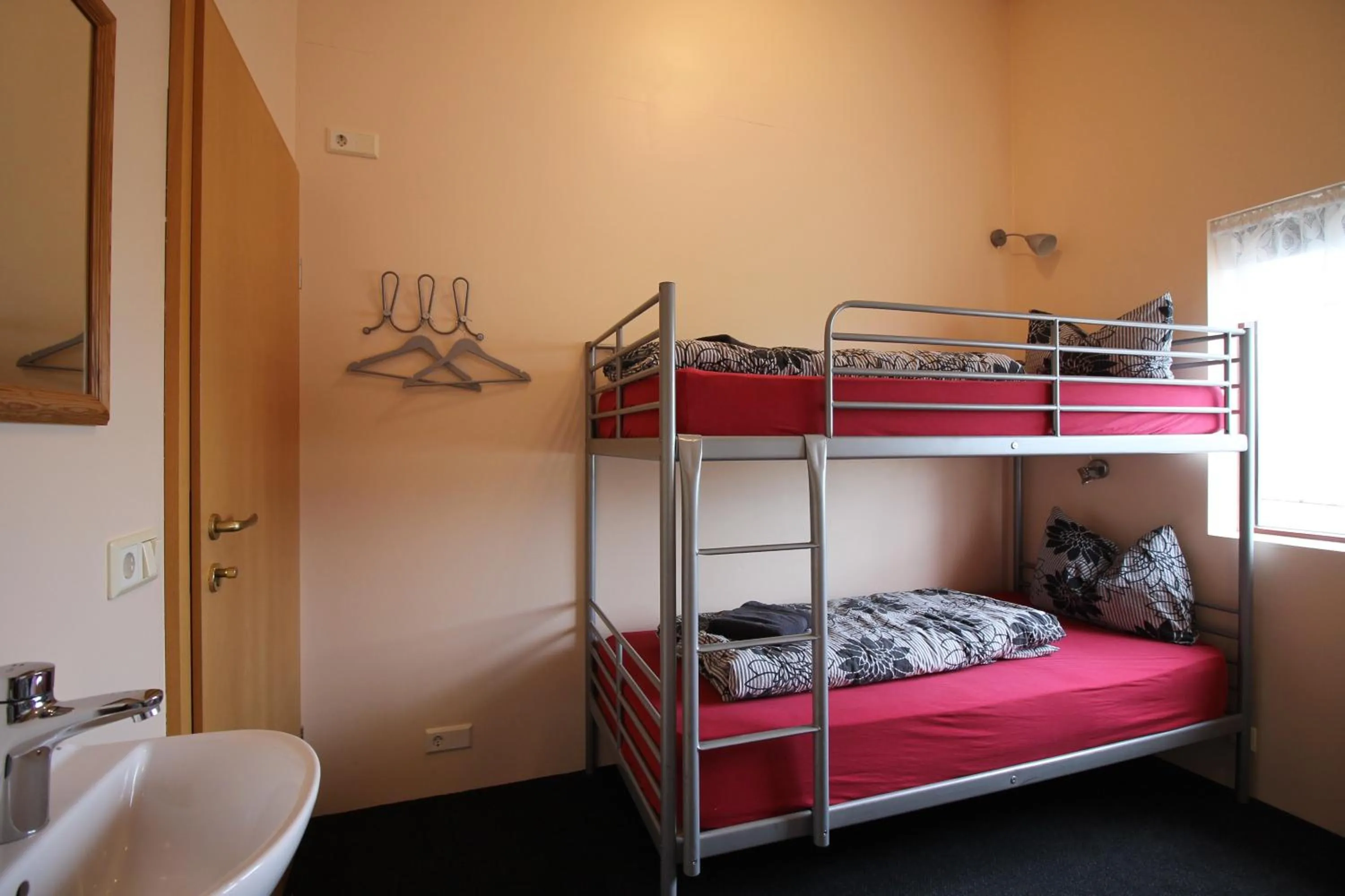 Bedroom, Bed in Hvoll Hostel