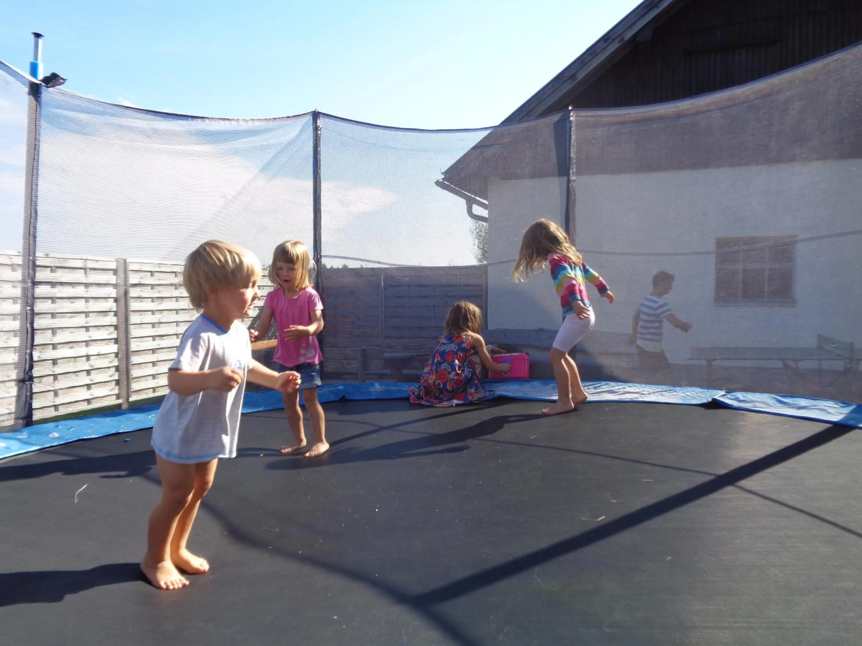 Children play ground in Stroblbauernhof
