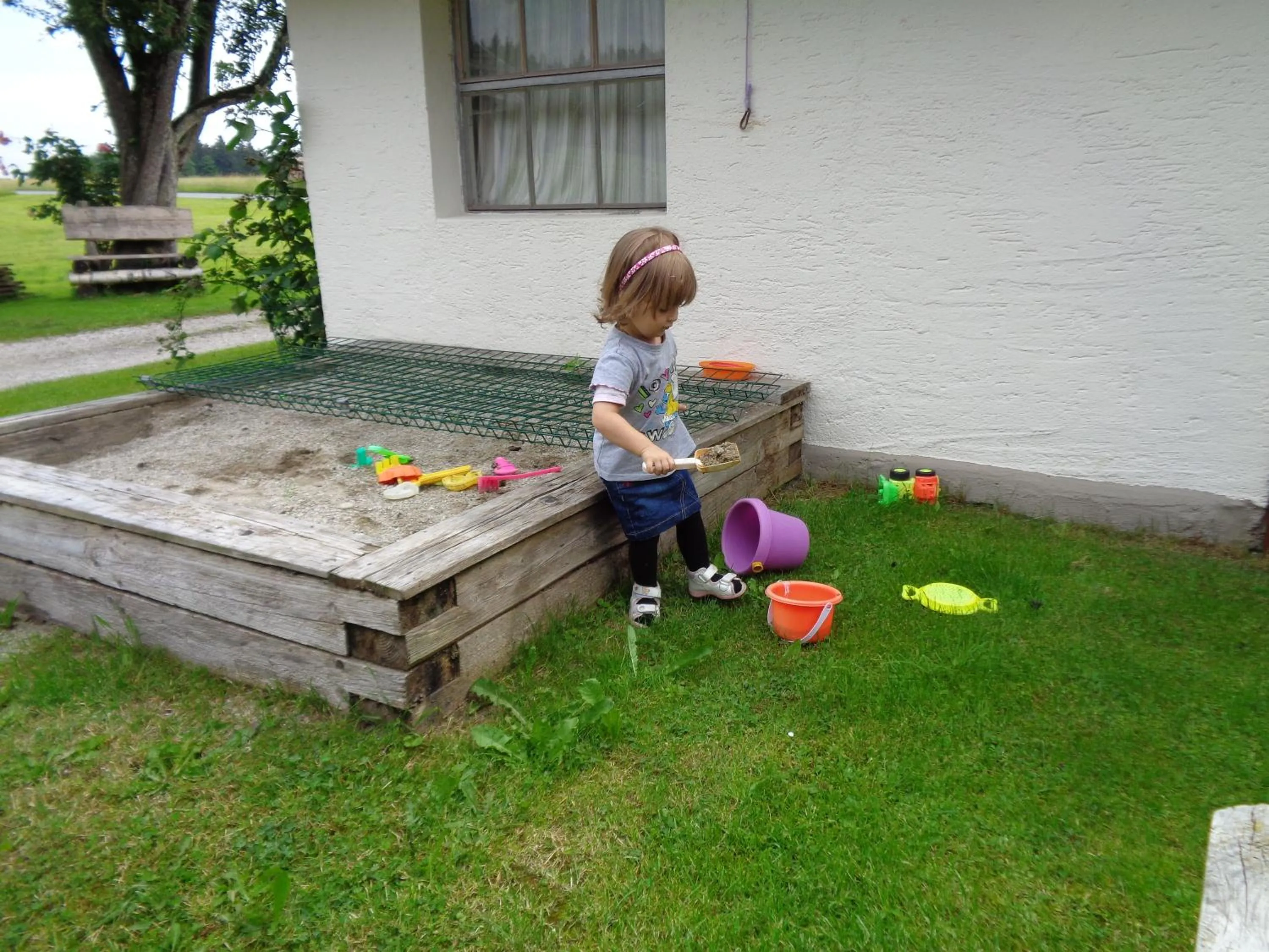 Children play ground in Stroblbauernhof