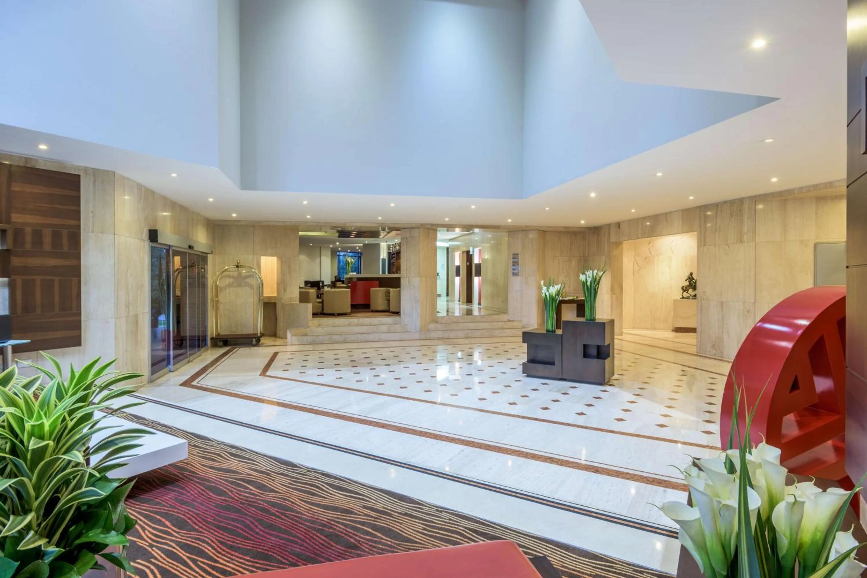 Lobby or reception in NH Collection Bogota Hacienda Royal