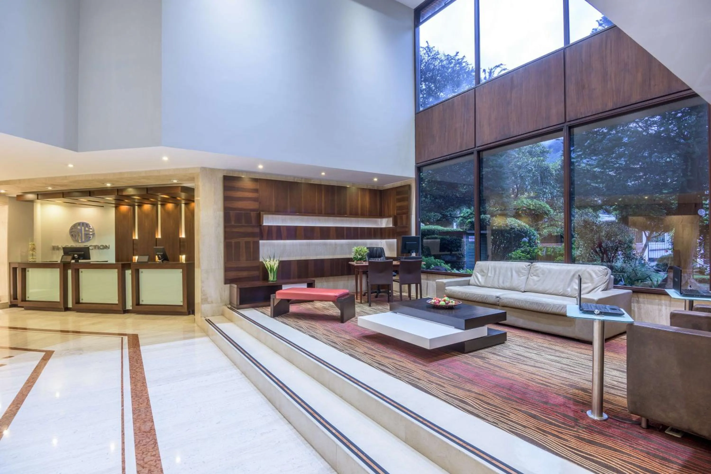 Lobby or reception in NH Collection Bogota Hacienda Royal