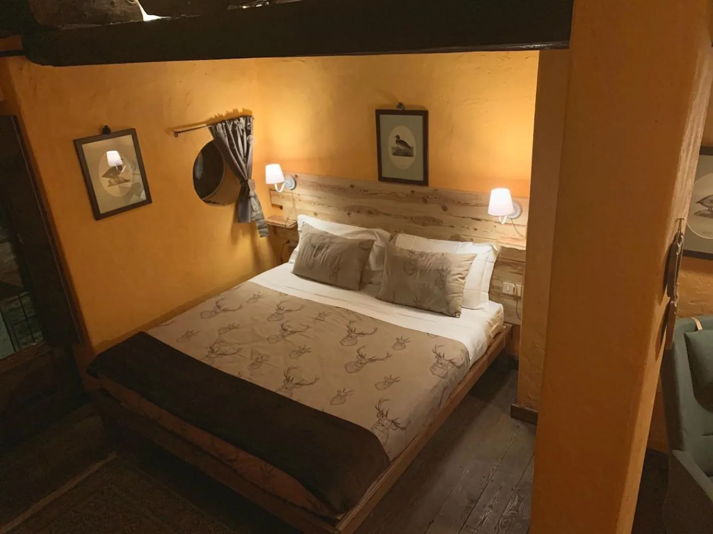 Bed in Locanda Allevè Hotel Ristorante