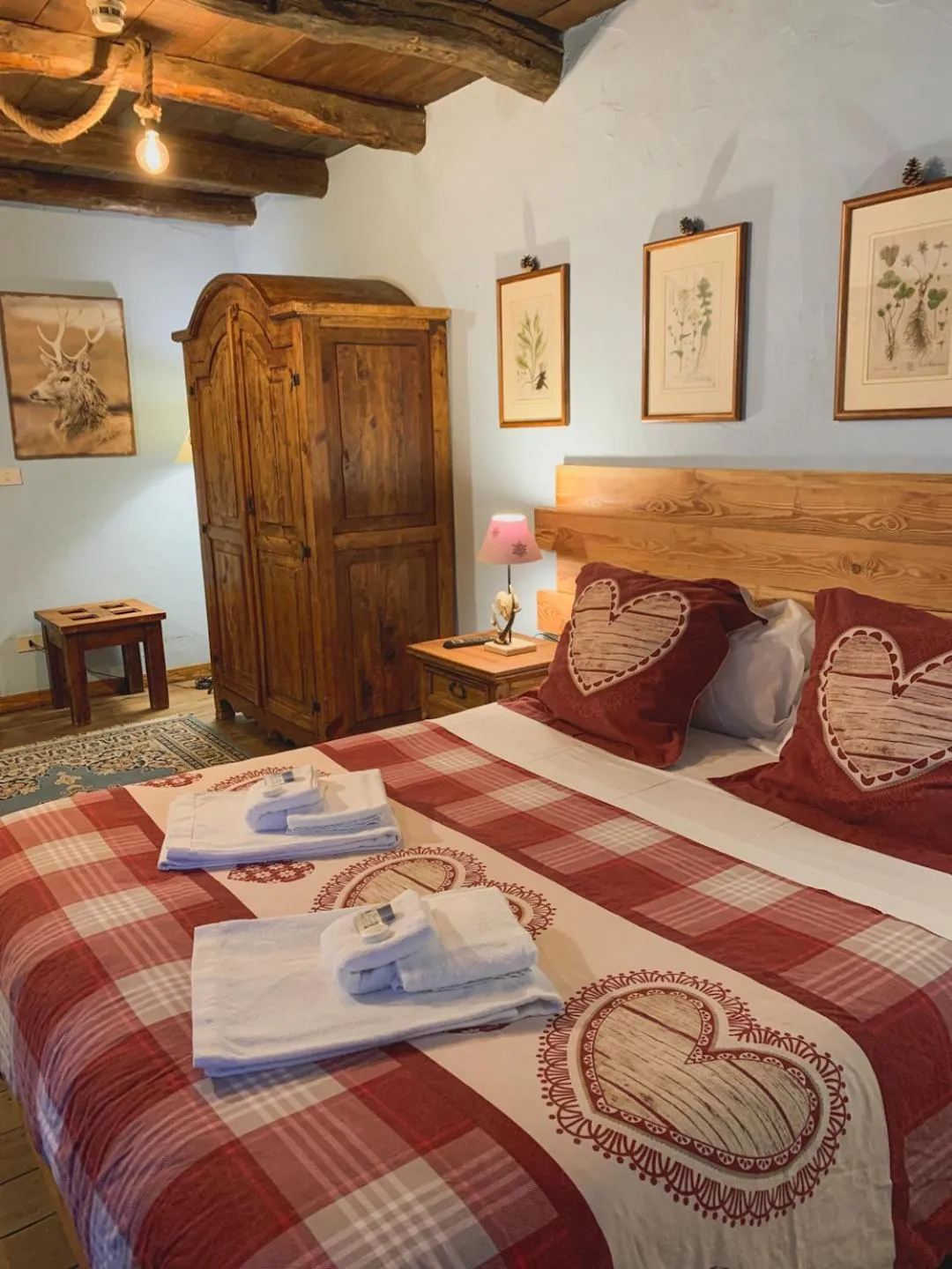 Bed in Locanda Allevè Hotel Ristorante