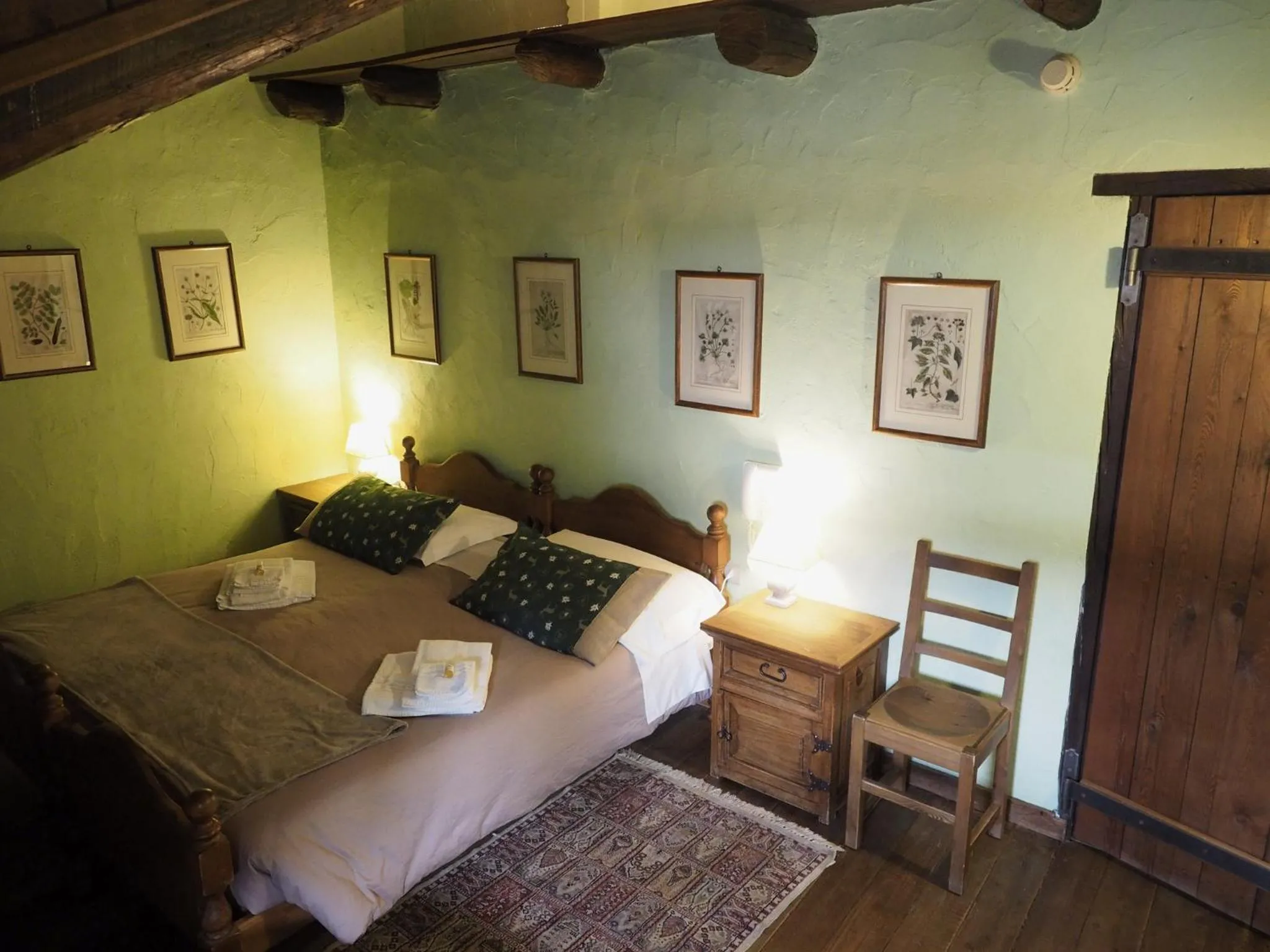 Bed in Locanda Allevè Hotel Ristorante