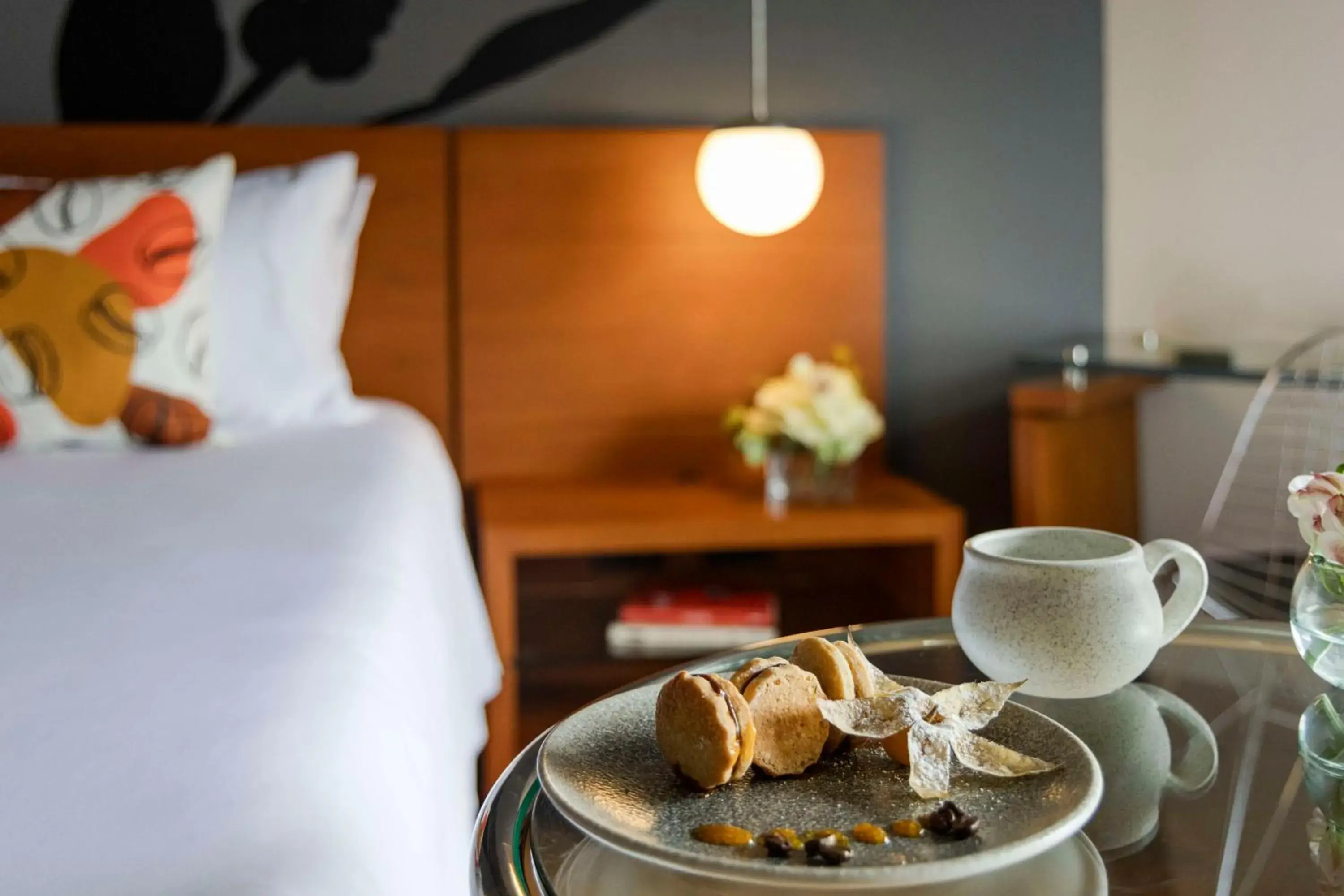 Food and drinks, Bed in Avani Royal Zona T Bogotá Hotel Food and drinks, Bed in Avani Royal Zona T Bogotá Hotel