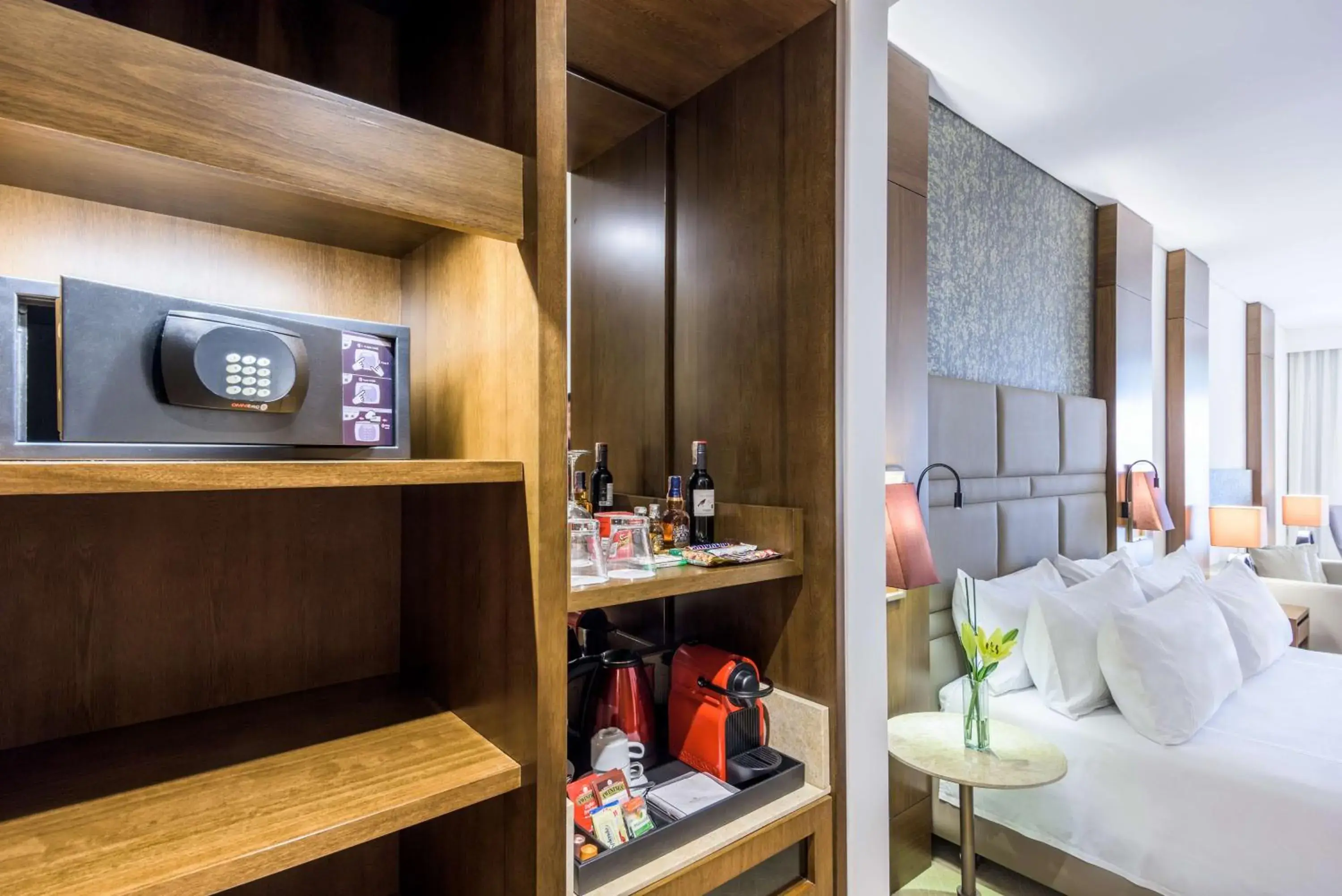 Bedroom, Bed in NH Collection Bogotá Royal Teleport Bedroom, Bed in NH Collection Bogotá Royal Teleport