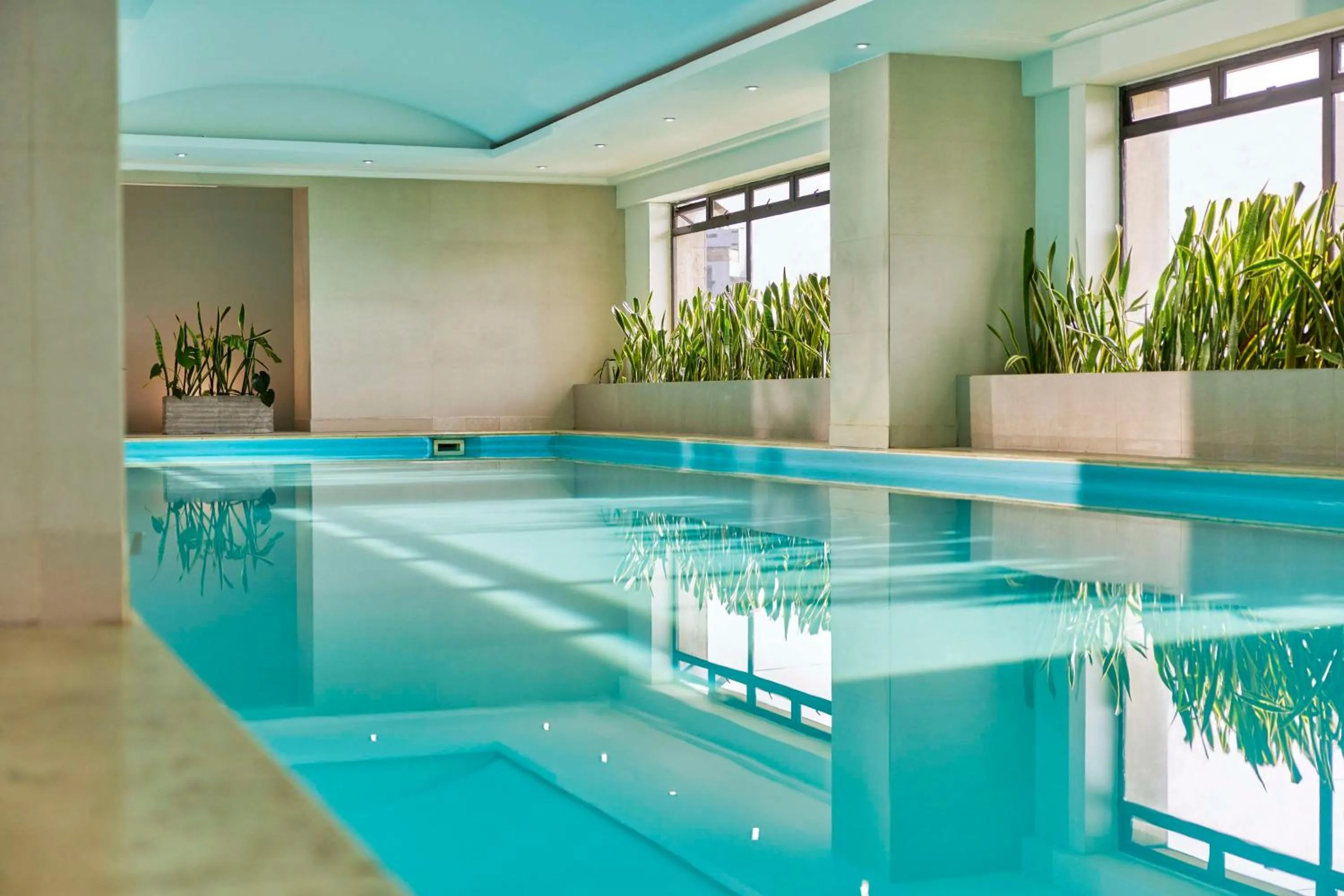 Pool view in NH Collection Bogotá Royal Teleport