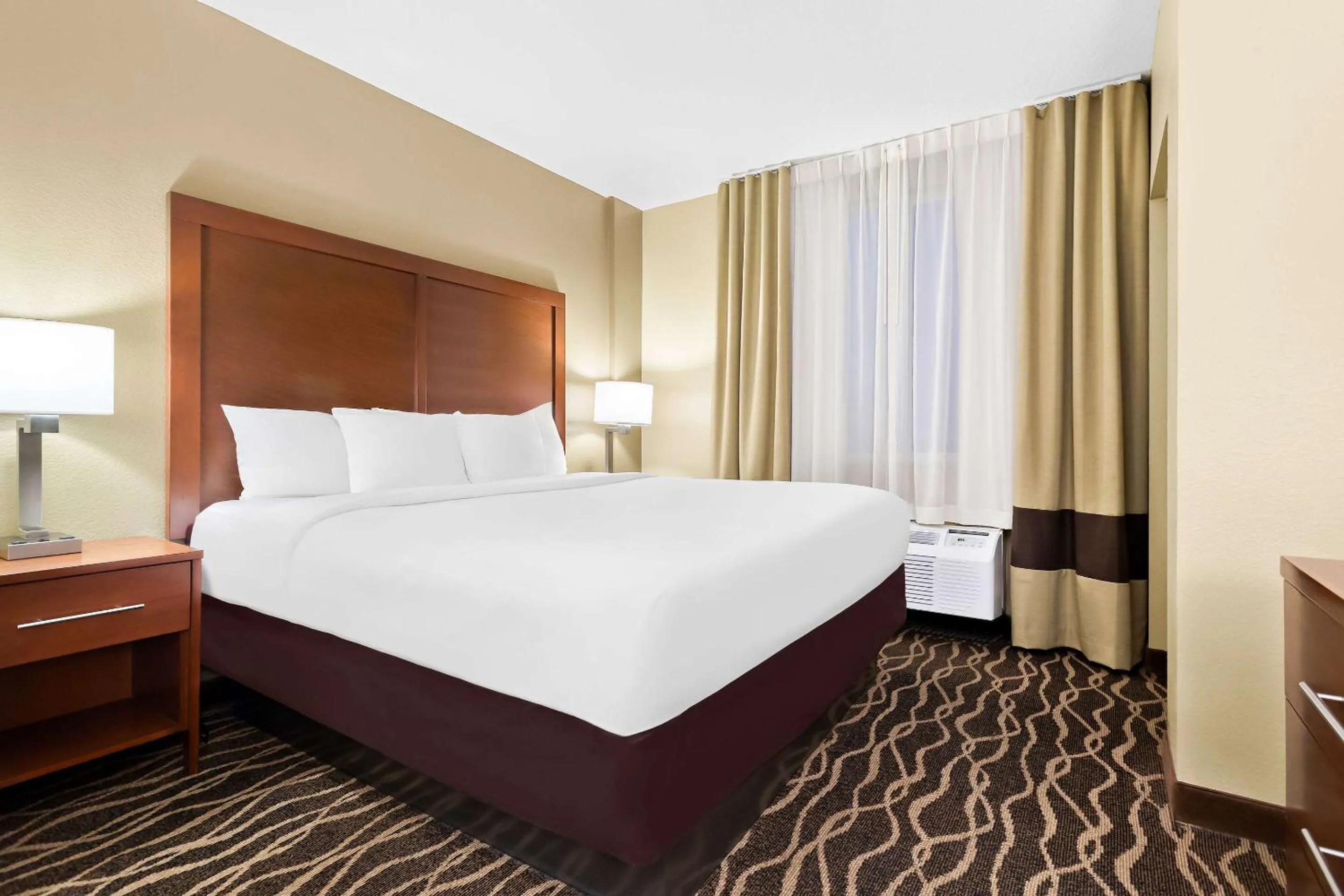 Bedroom, Bed in Comfort Suites Tampa Airport North