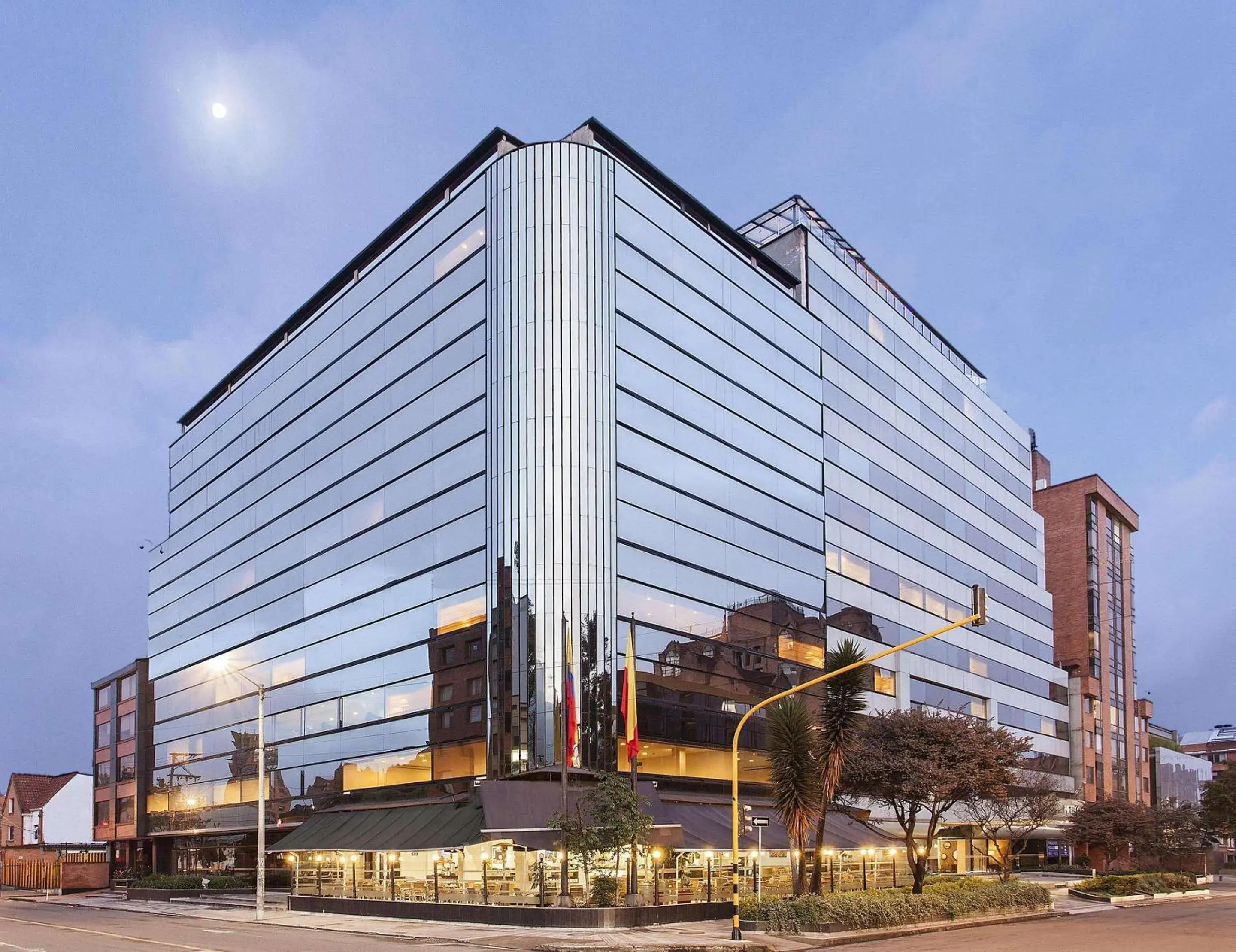 Property building in Radisson Bogota Metrotel Property building in Radisson Bogota Metrotel