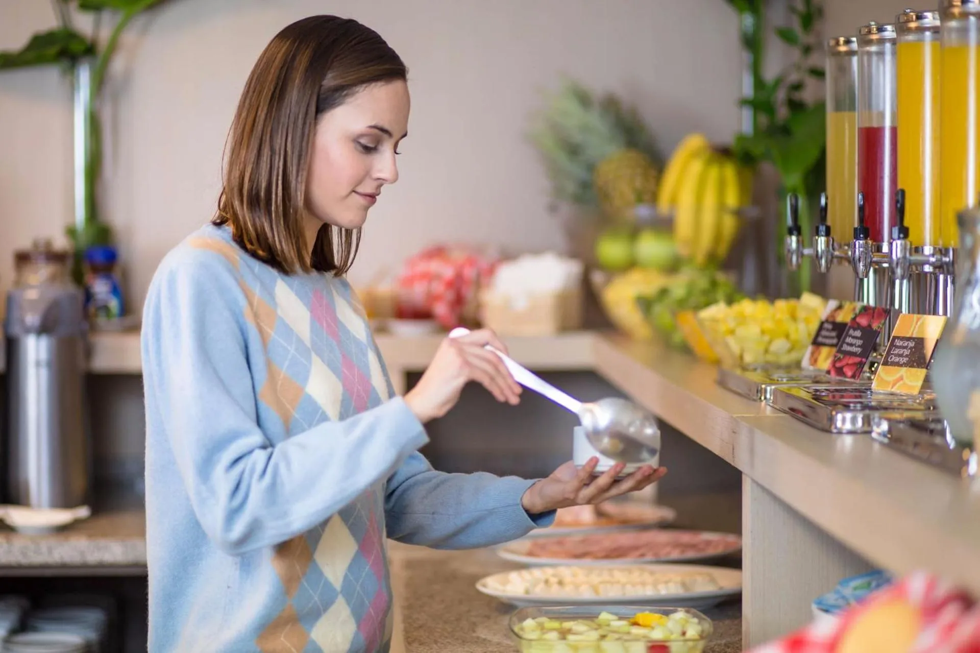 Breakfast in Panamericana Hotel Providencia