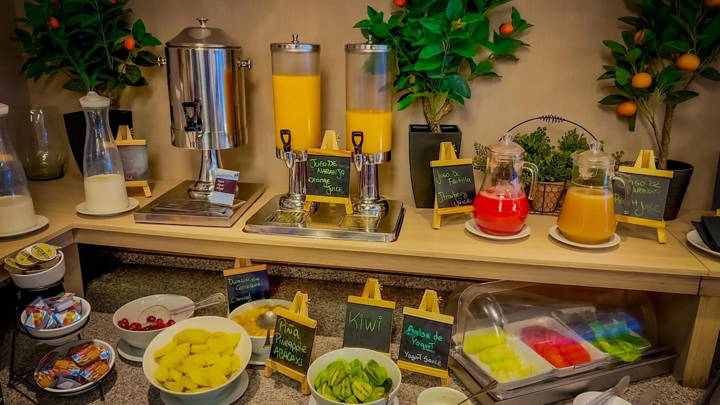 Breakfast in Panamericana Hotel Providencia