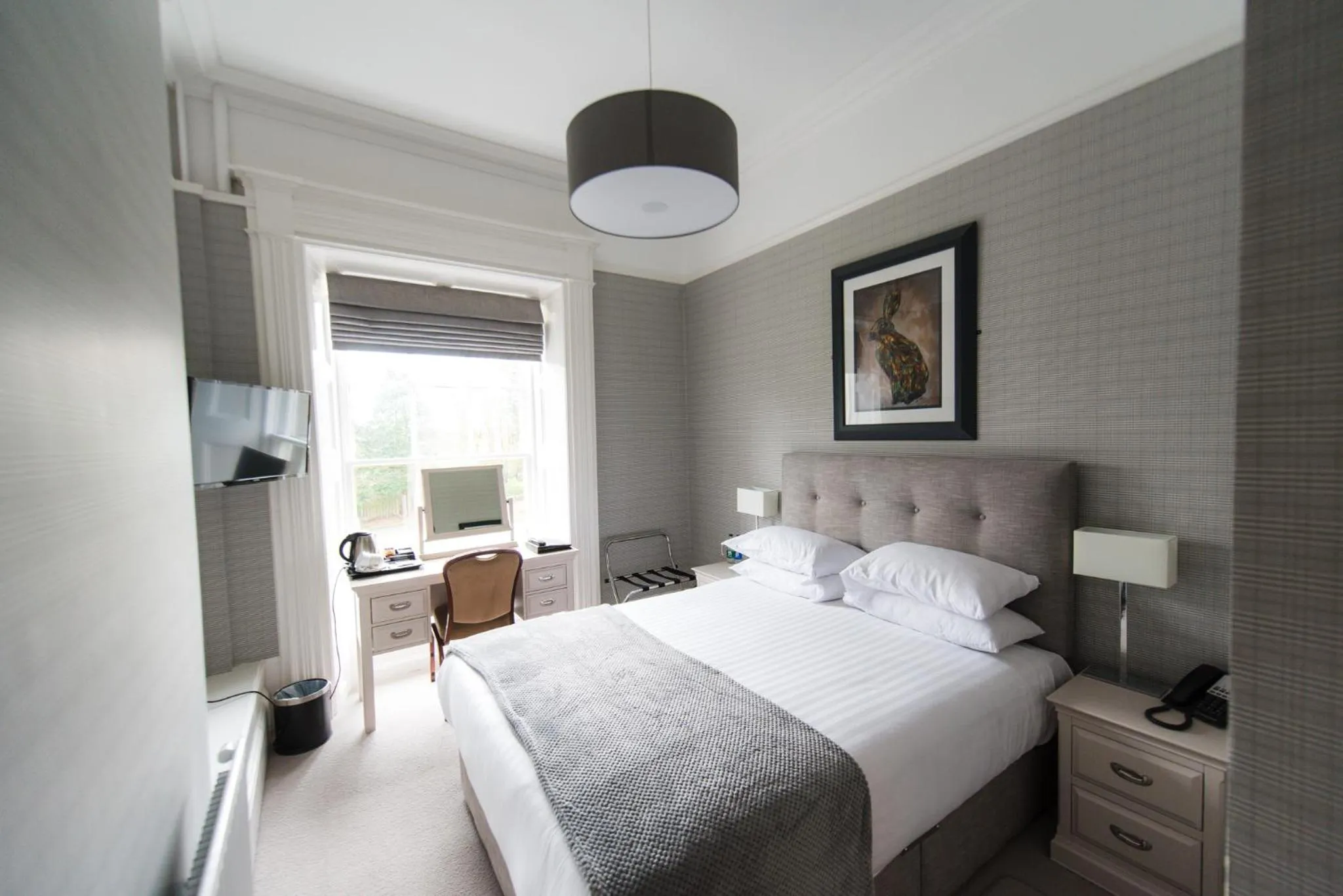 Bed in Belmont House Hotel