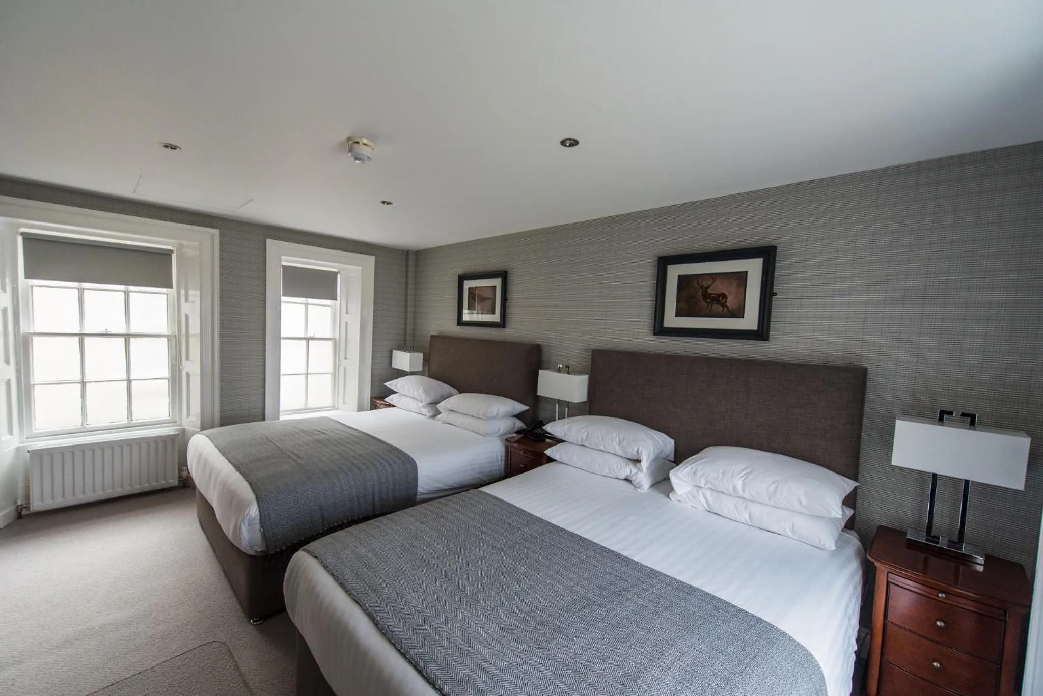 Bed in Belmont House Hotel