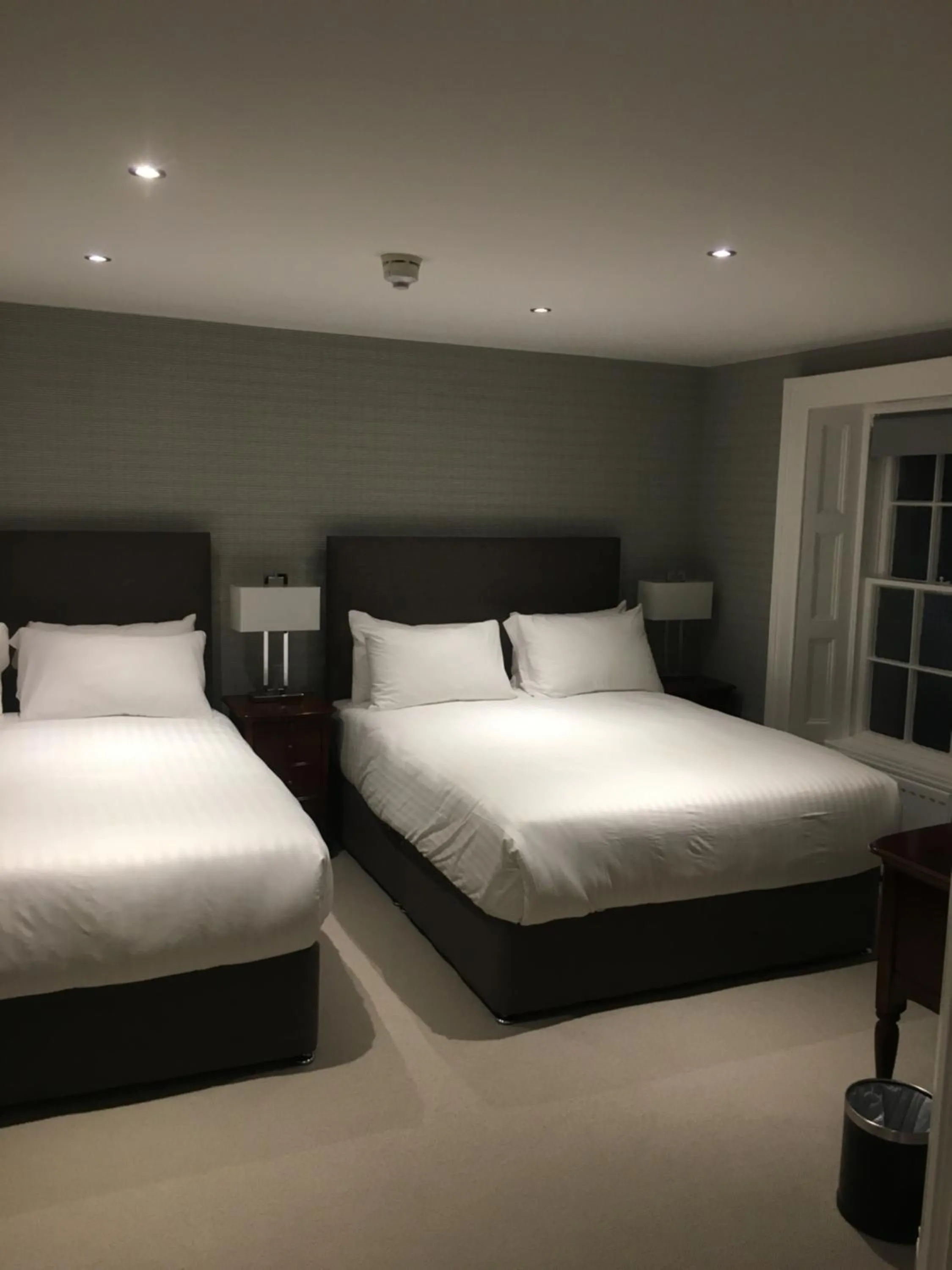 Bed in Belmont House Hotel