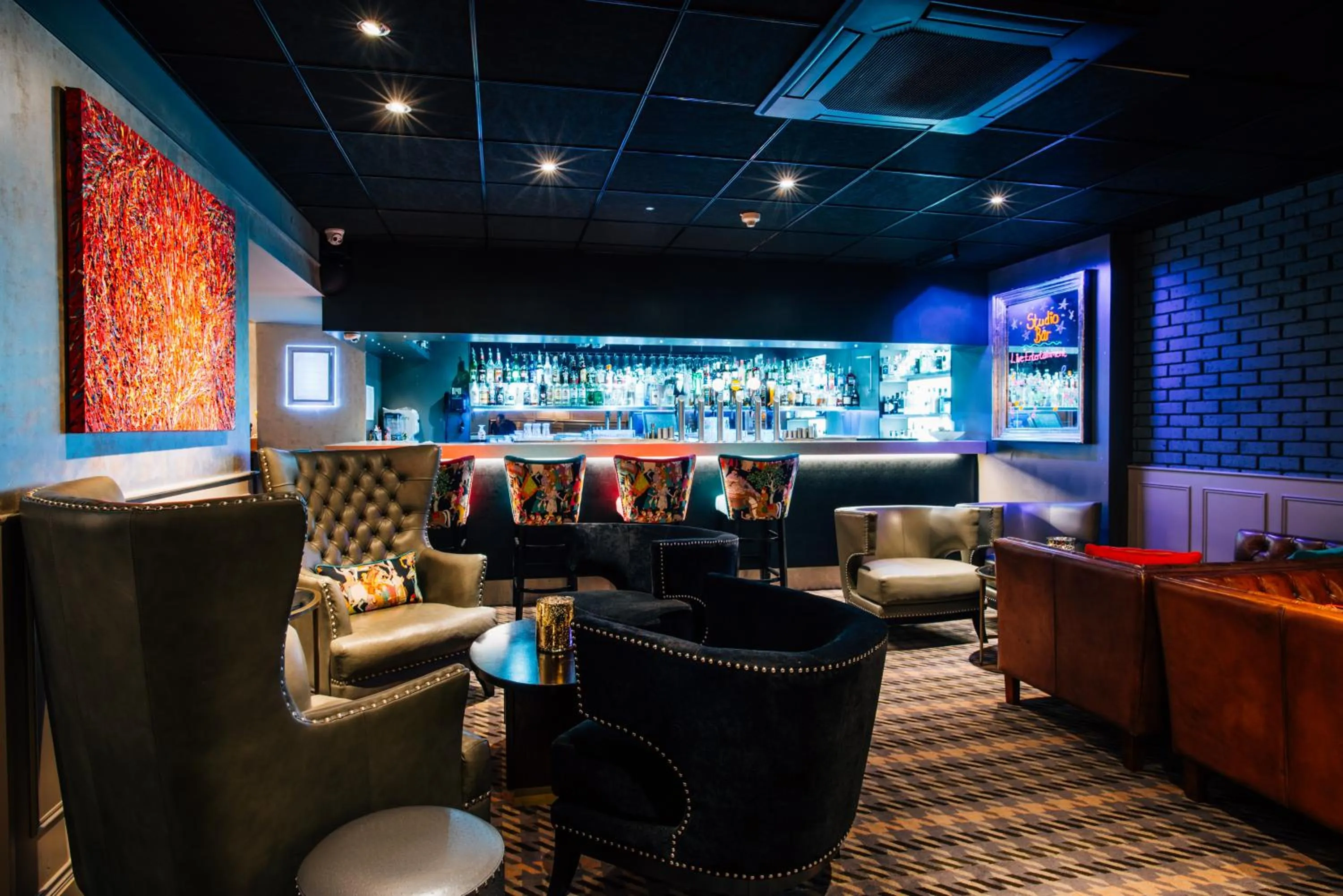 Lounge or bar in Belmont House Hotel