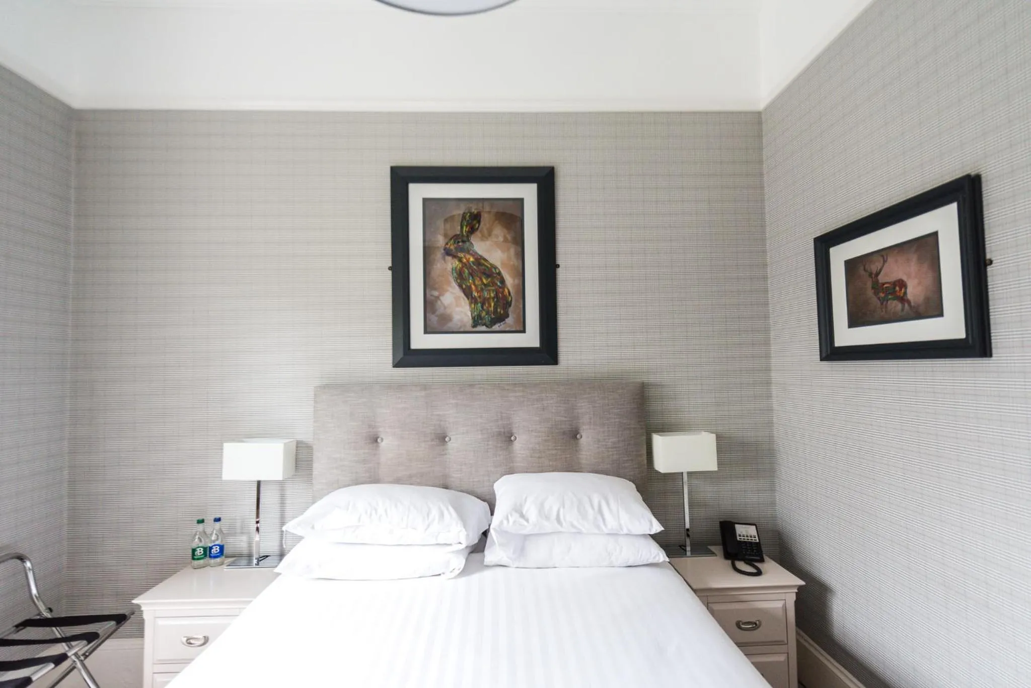 Bed in Belmont House Hotel