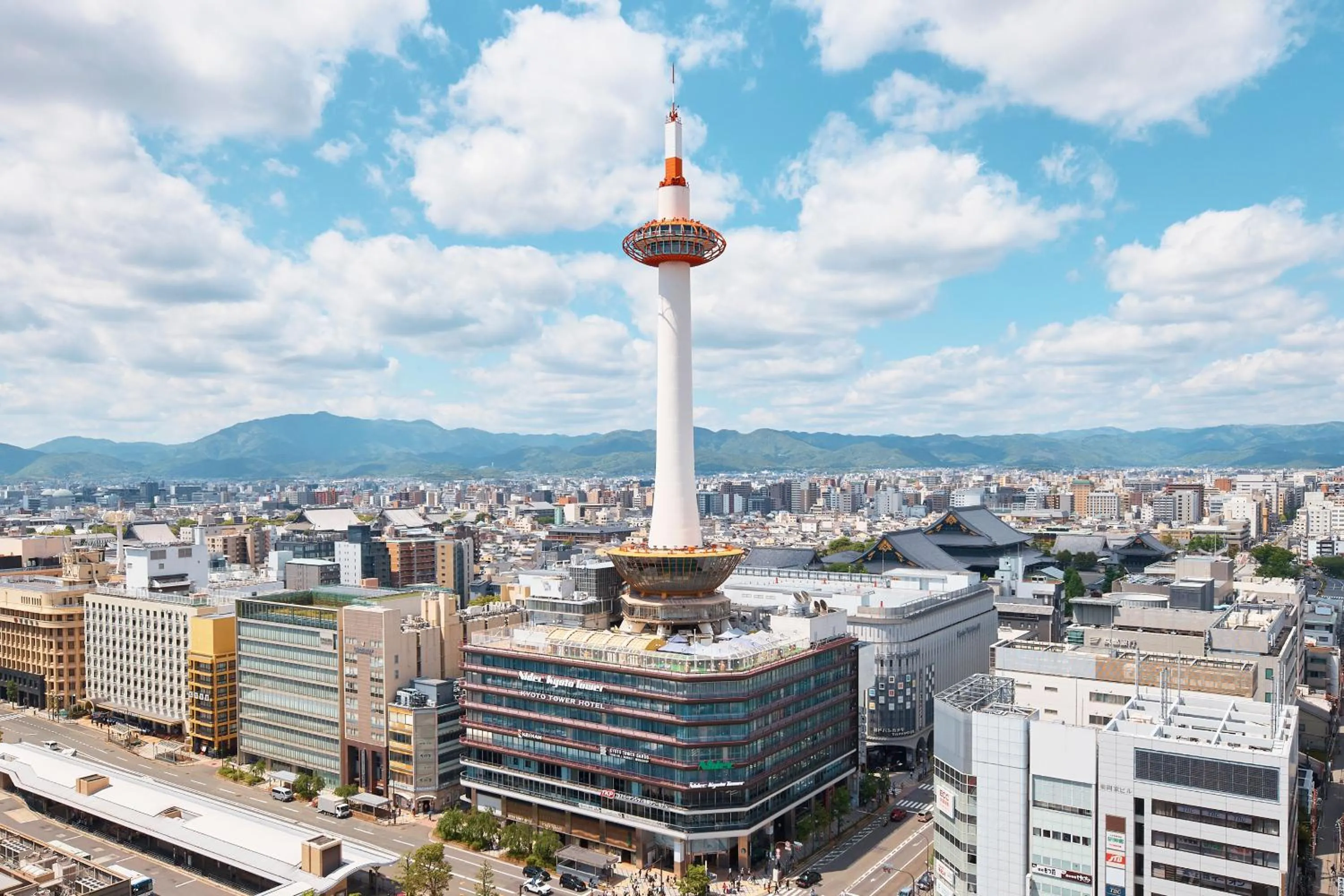 Property building in Kyoto Tower Hotel