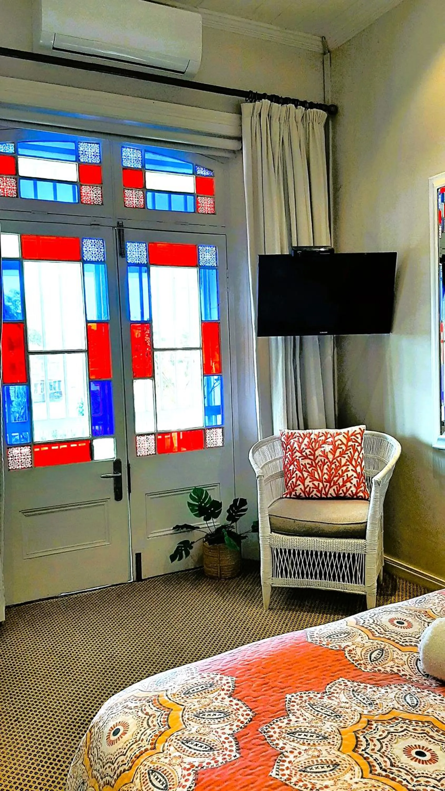 Bedroom, Bed in The Greenhouse Guesthouse