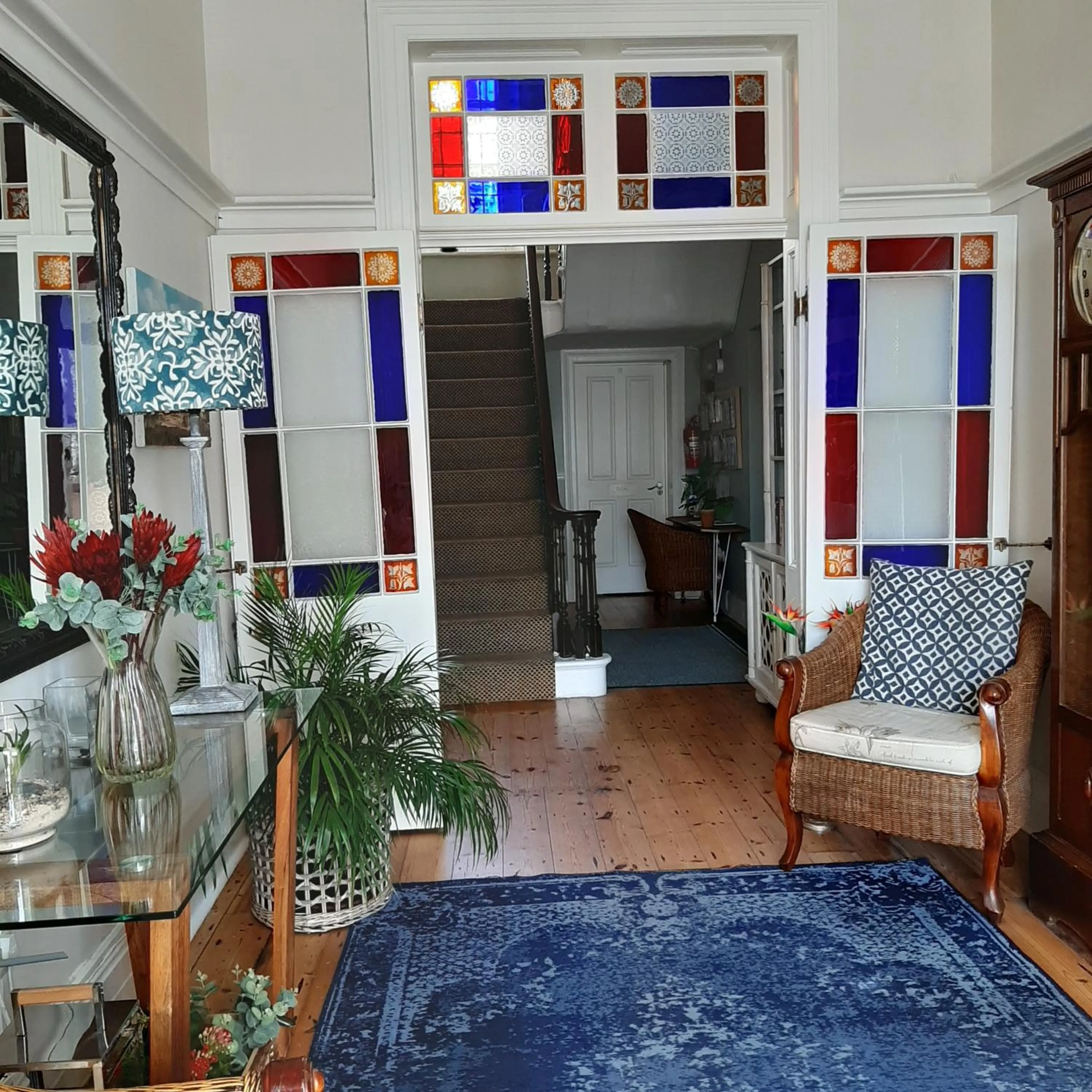 Lobby or reception in The Greenhouse Guesthouse