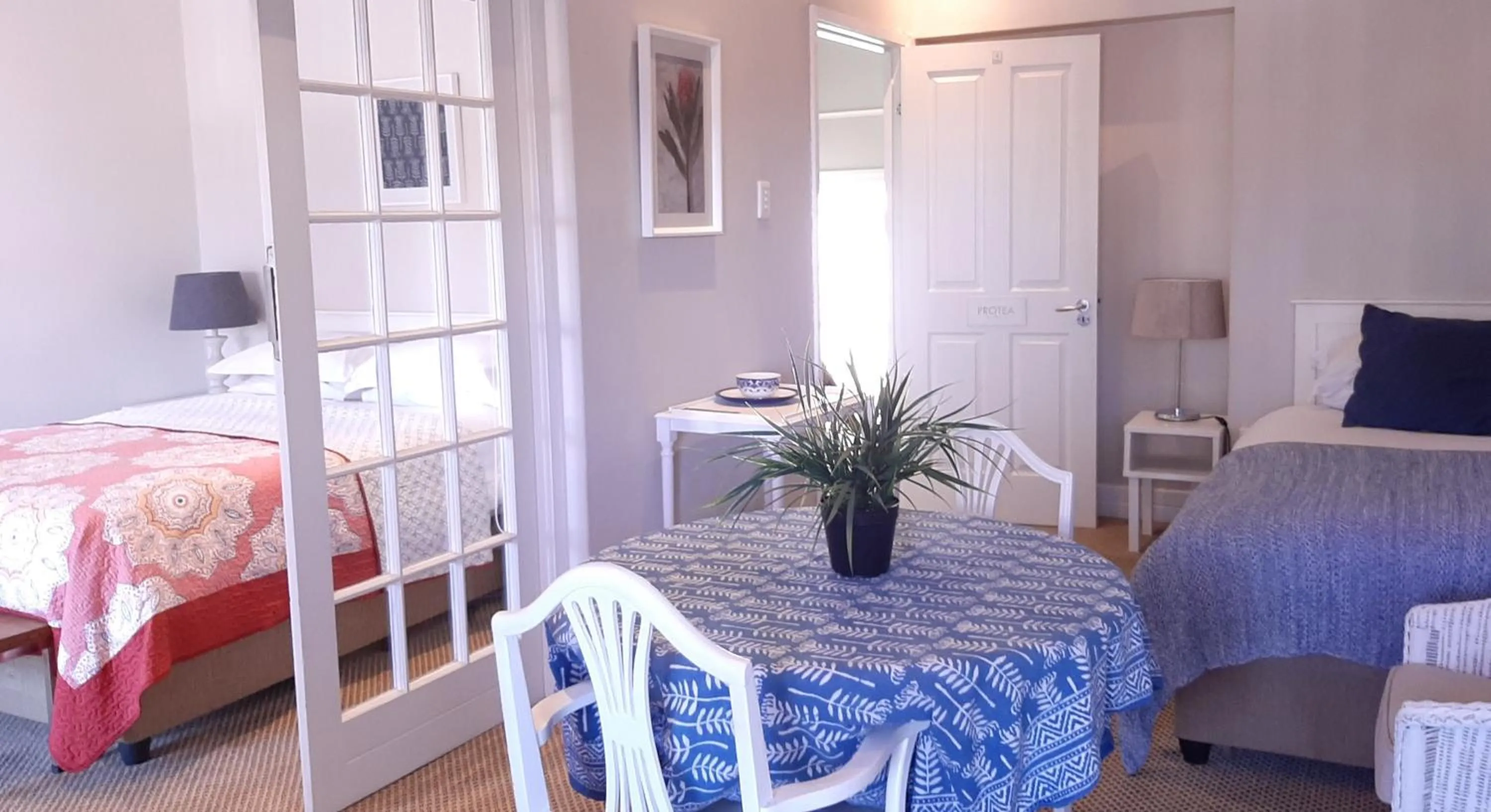Bedroom, Bed in The Greenhouse Guesthouse
