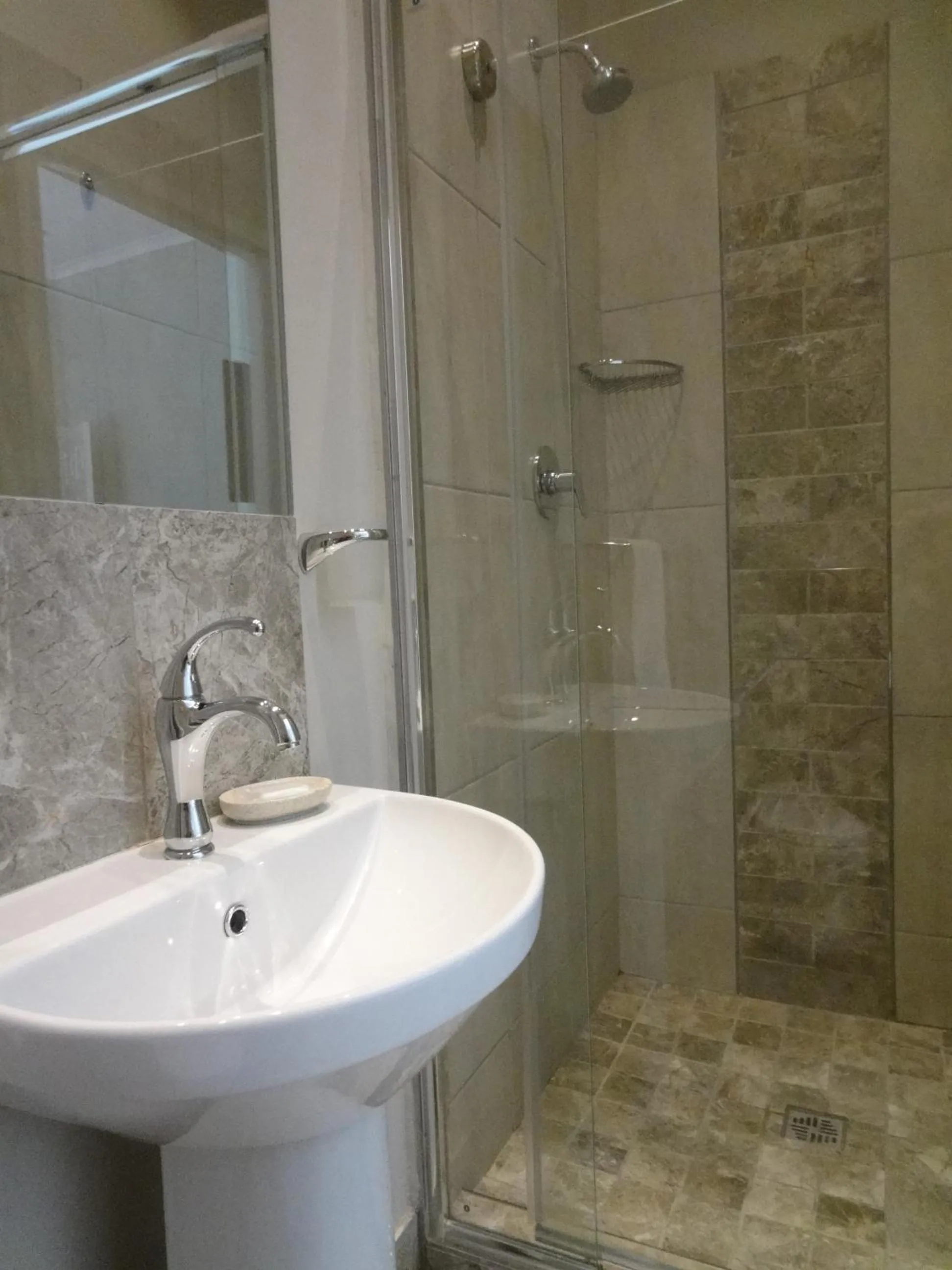 Shower in The Greenhouse Guesthouse