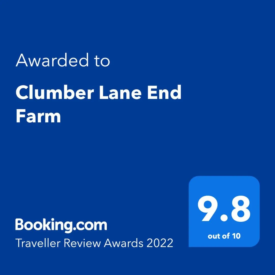 Certificate/Award in Clumber Lane End Farm