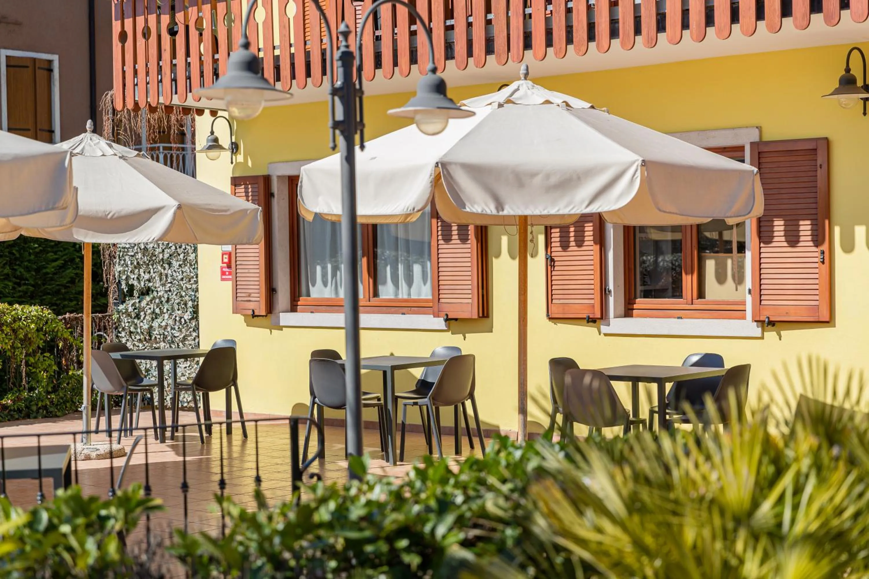 Balcony/Terrace in Hotel Romantic