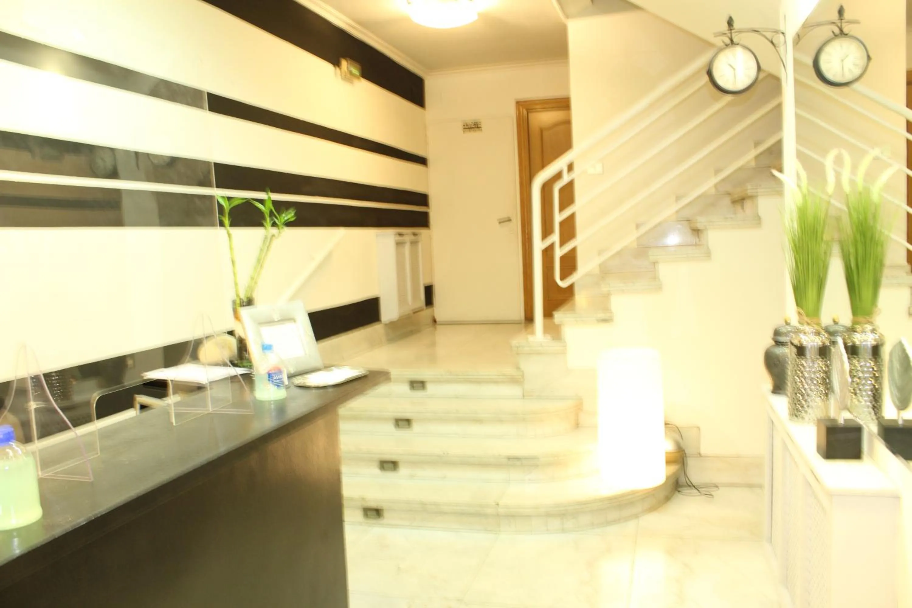 Lobby or reception in Hotel Fuente La Plata - la Eria