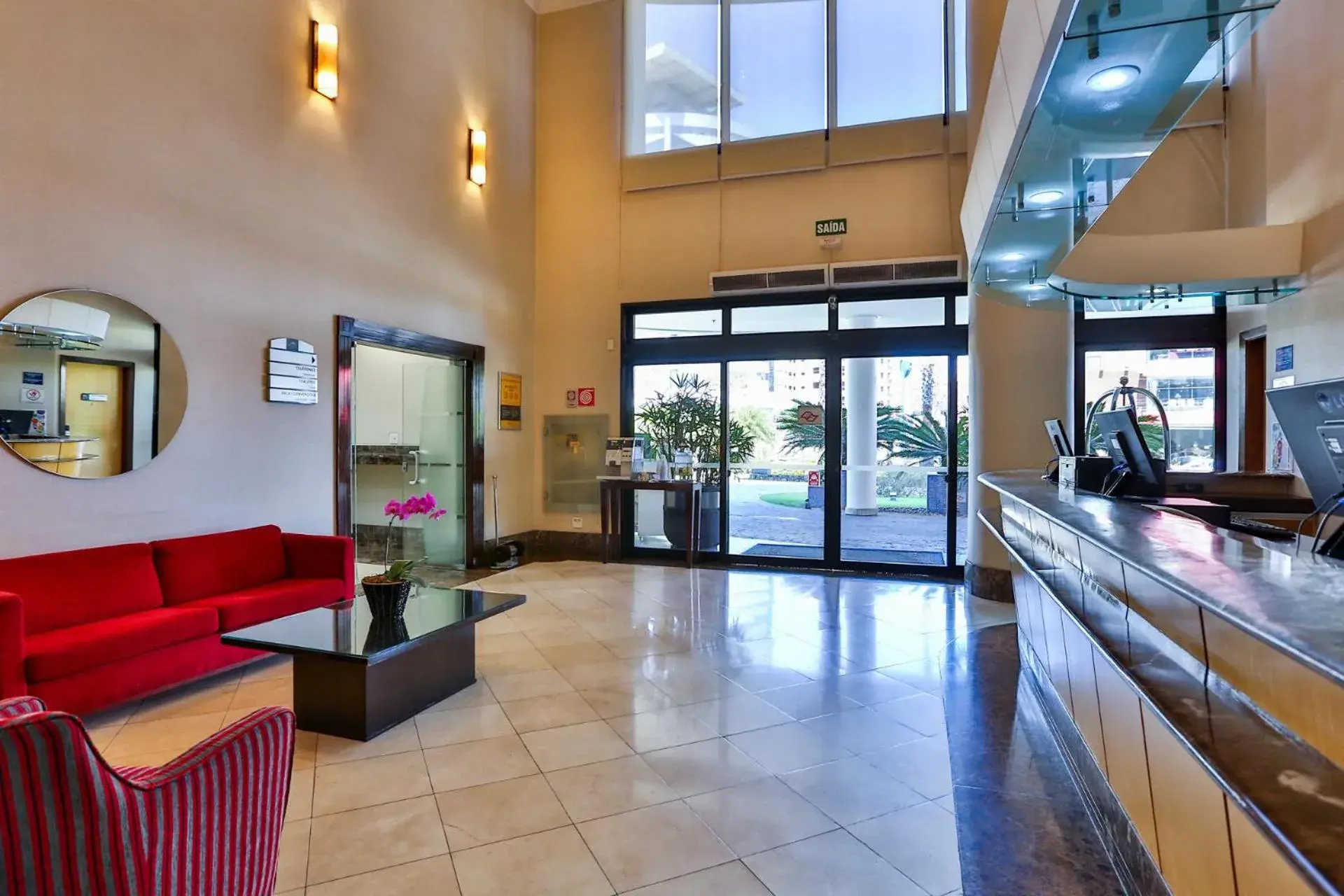 Lobby or reception in Transamerica Executive Sorocaba Lobby or reception in Transamerica Executive Sorocaba