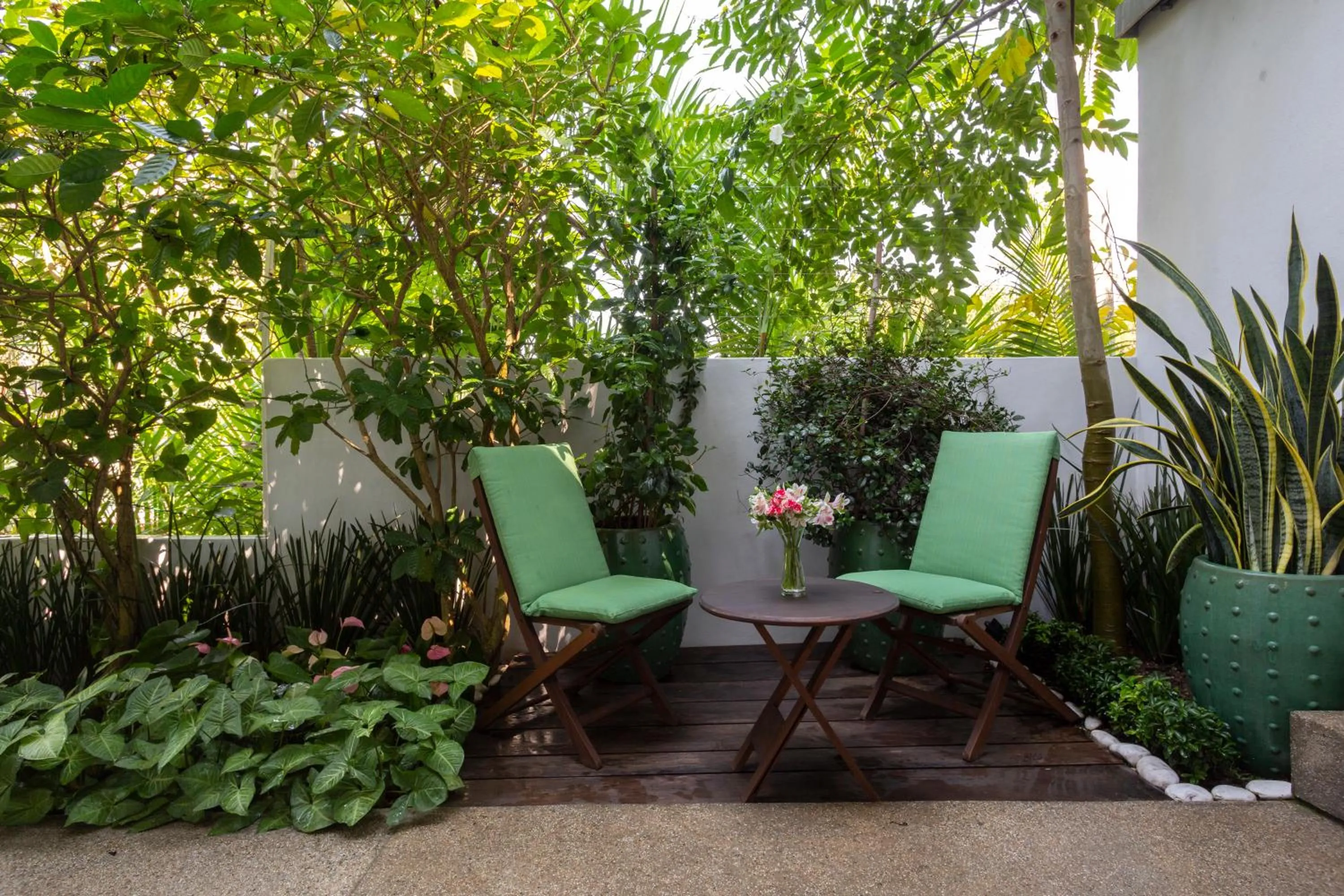 Seating area in Anjali Casa Divina
