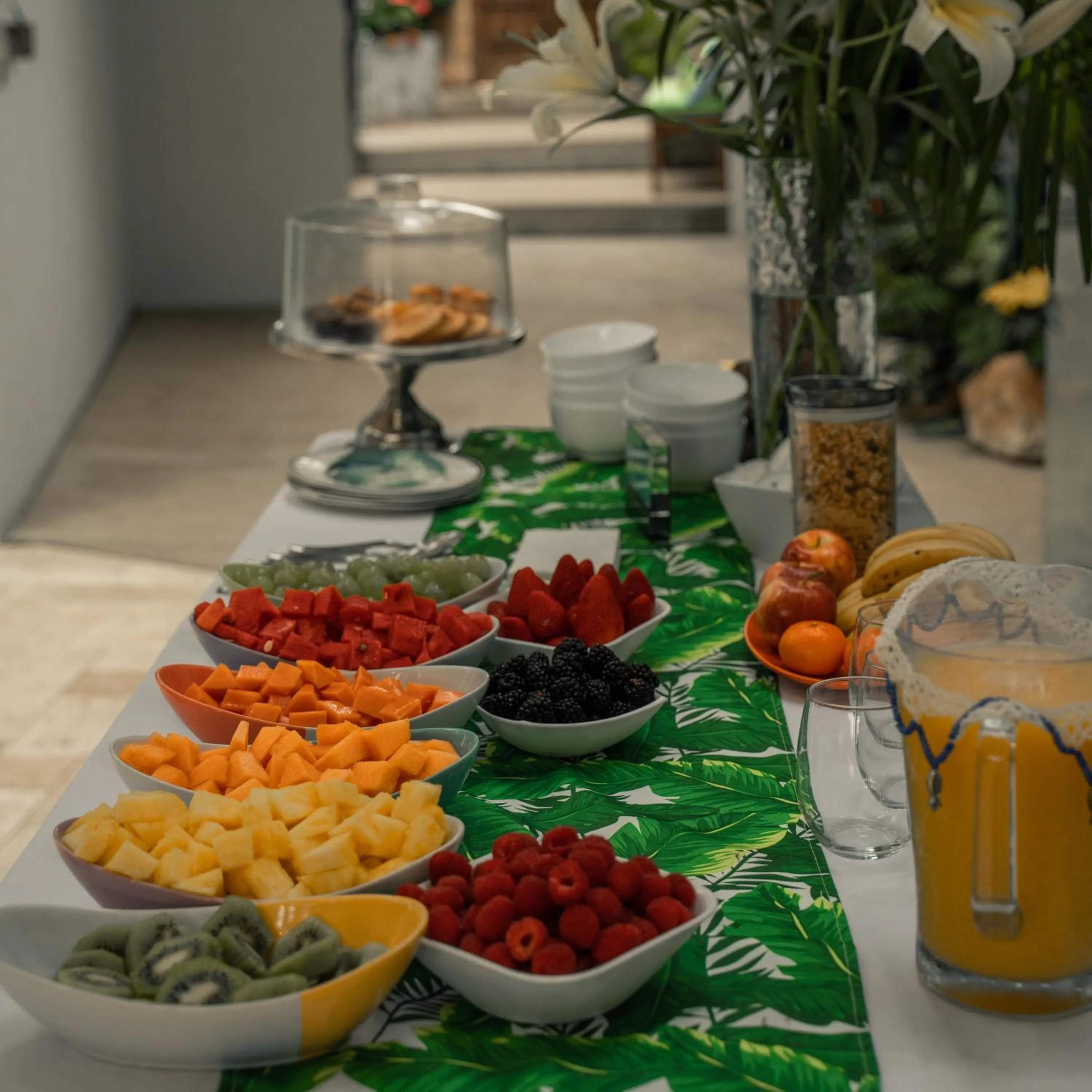 Continental breakfast in Anjali Casa Divina